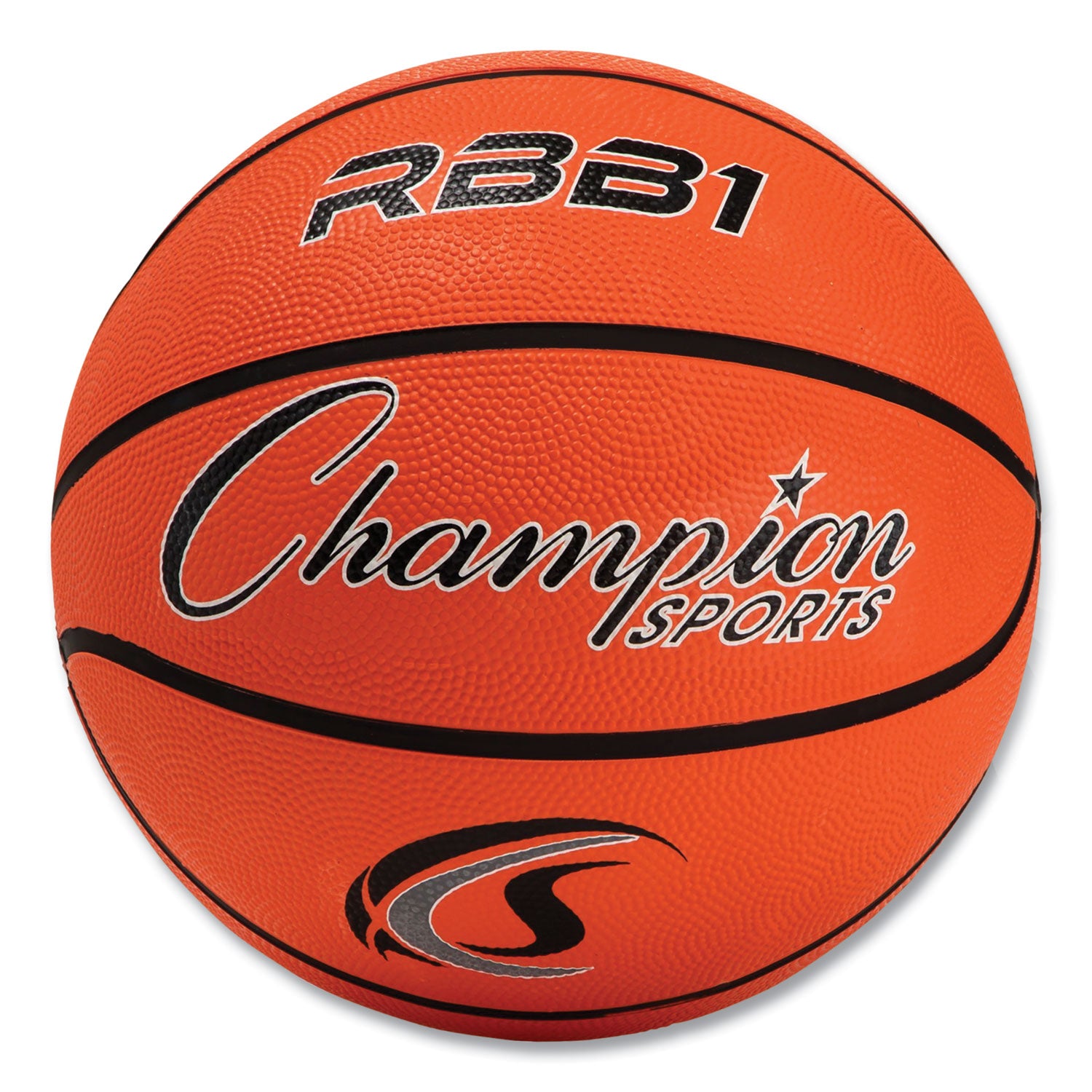 Rubber Sports Ball, For Basketball, No. 7 Size, Official Size, Orange