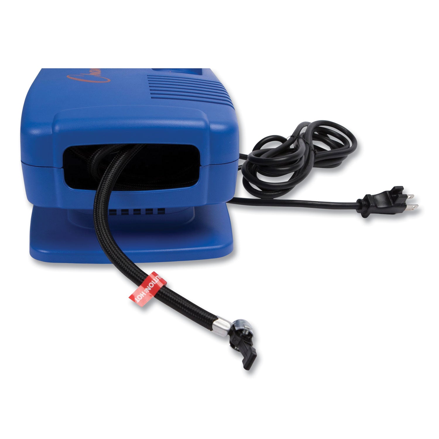 Champion Sports Electric Inflating Pump with Gauge, Hose and Needle, 0.25 hp Compressor, 50 psi, 8 ft Cord