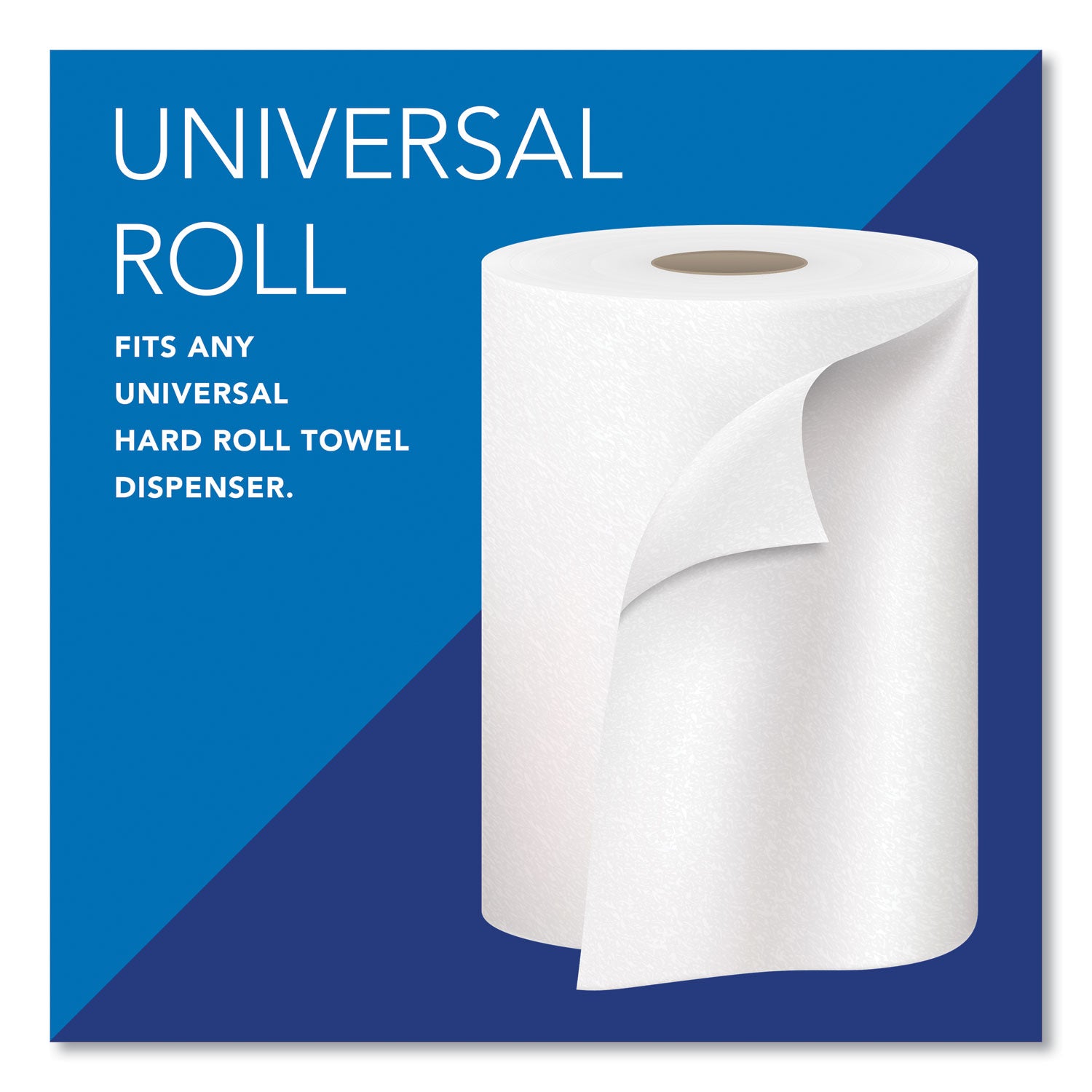 Scott® Essential High Capacity Hard Roll Towels for Business, Absorbency Pockets, 1-Ply, 8" x 1,000 ft, 1.5" Core, White,12 Rolls/CT