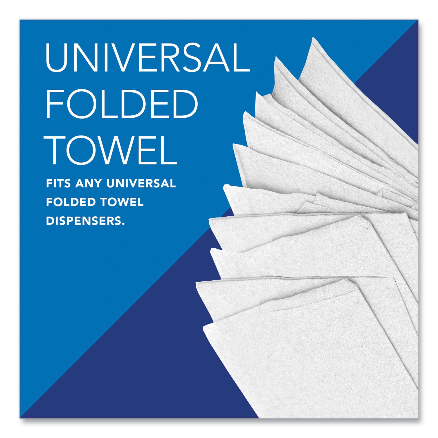 Scott® Essential Multi-Fold Towels 100% Recycled, 1-Ply, 9.2  x 9.4, White, 250/Pack, 16 Packs/Carton