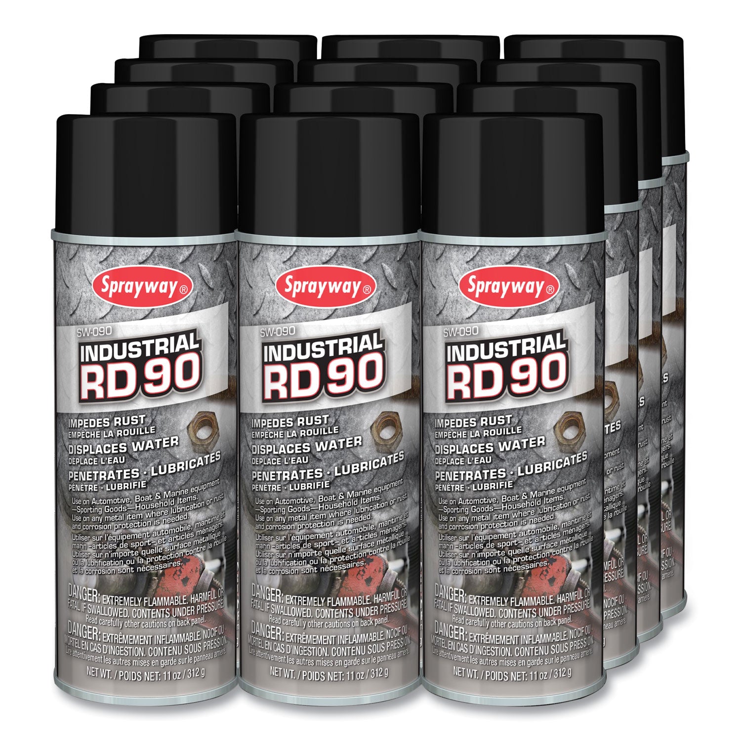 Sprayway® Industrial RD90, 11 oz, Dozen