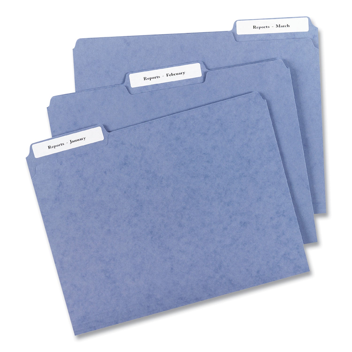 Avery® Mini-Sheets Permanent File Folder Labels, 0.66 x 3.44, White, 12/Sheet, 25 Sheets/Pack