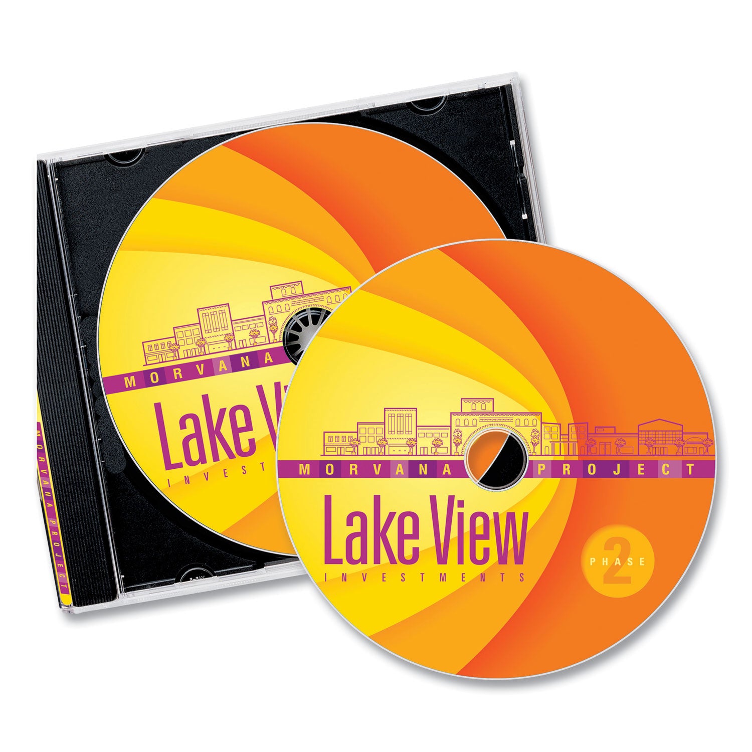 Avery® Inkjet Full-Face CD Labels, Glossy White, 20/Pack