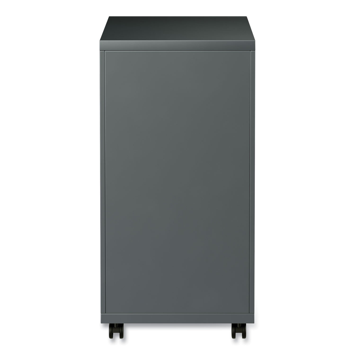 Alera® File Pedestal with Full-Length Pull, Left or Right, 3-Drawers: Box/Box/File, Legal/Letter, Charcoal, 14.96" x 19.29" x 27.75"