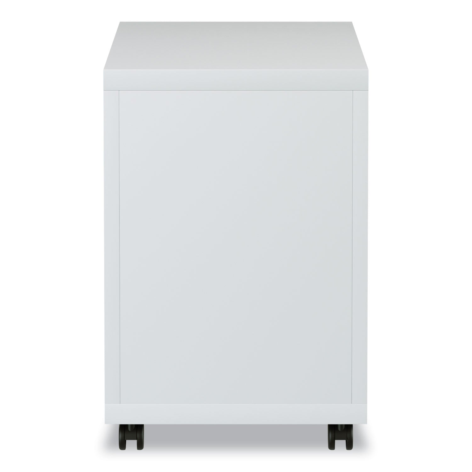 Alera® File Pedestal with Full-Length Pull, Left or Right, 2-Drawers: Box/File, Legal/Letter, Light Gray, 14.96" x 19.29" x 21.65"