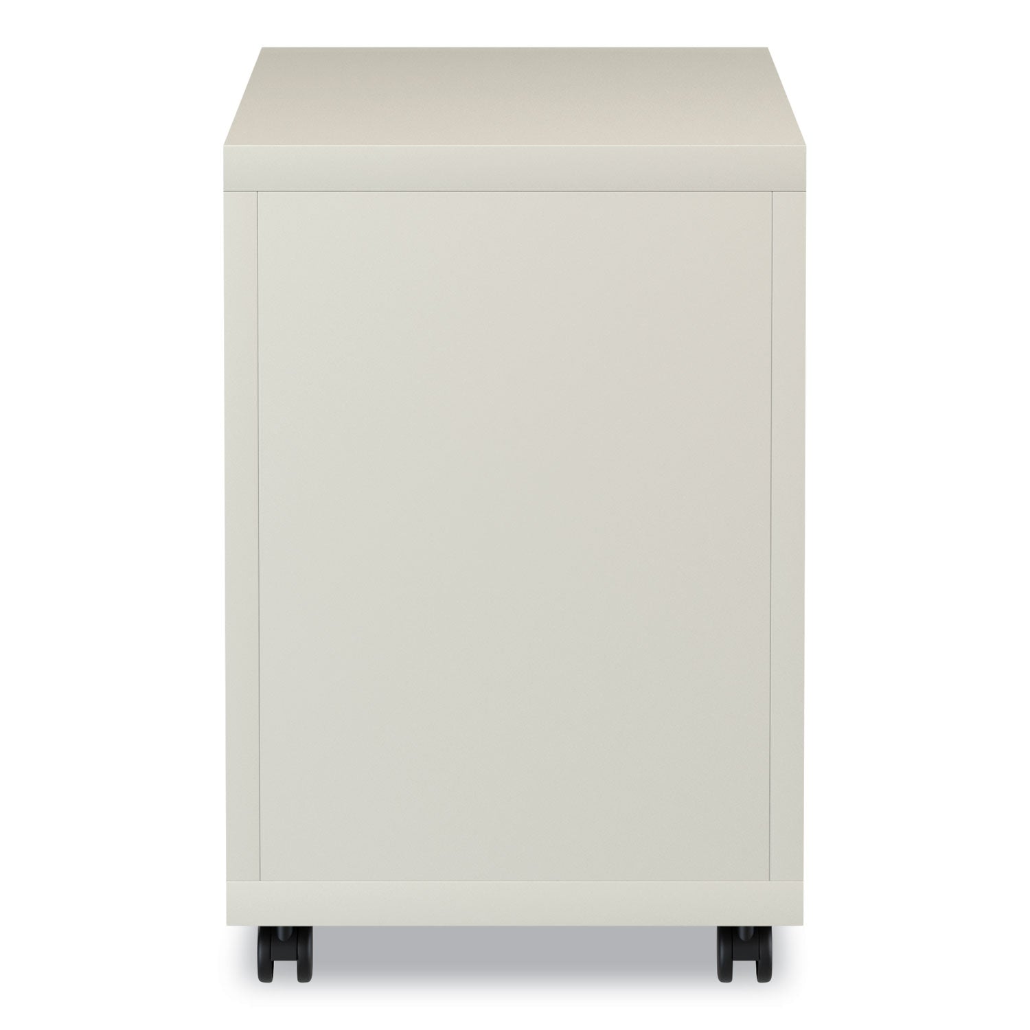 Alera® File Pedestal with Full-Length Pull, Left or Right, 2-Drawers: Box/File, Legal/Letter, Putty, 14.96" x 19.29" x 21.65"