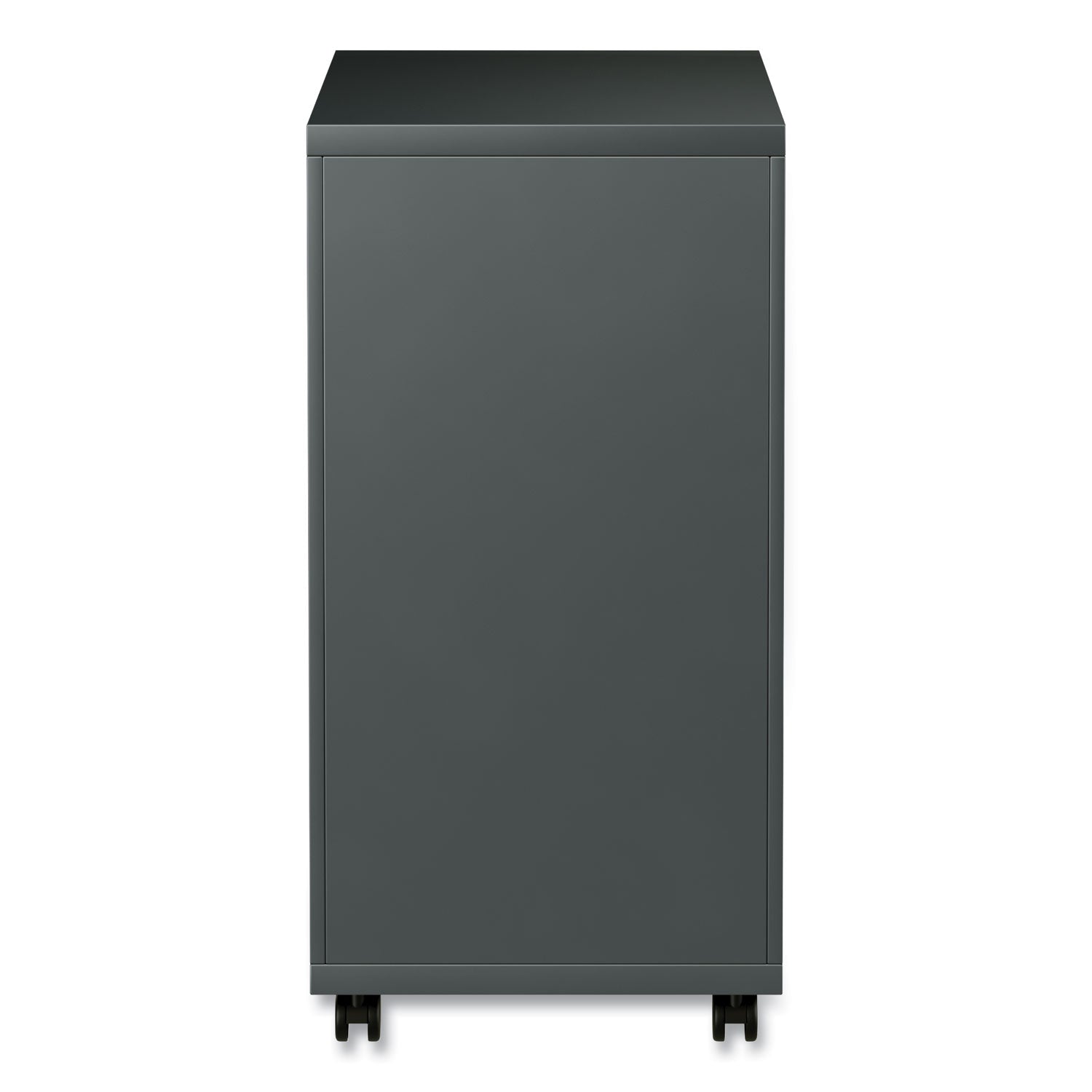 Alera® File Pedestal with Full-Length Pull, Left or Right, 2 Legal/Letter-Size File Drawers, Charcoal, 14.96" x 19.29" x 27.75"