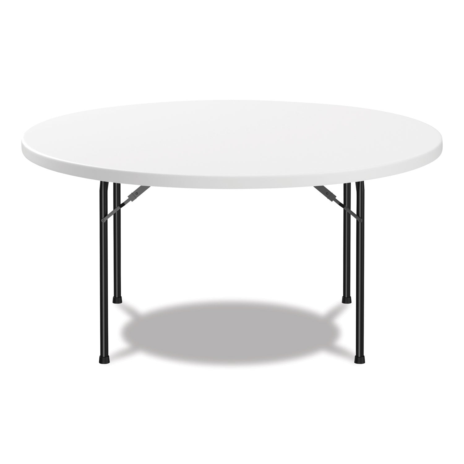 Alera® Round Plastic Folding Table, 60