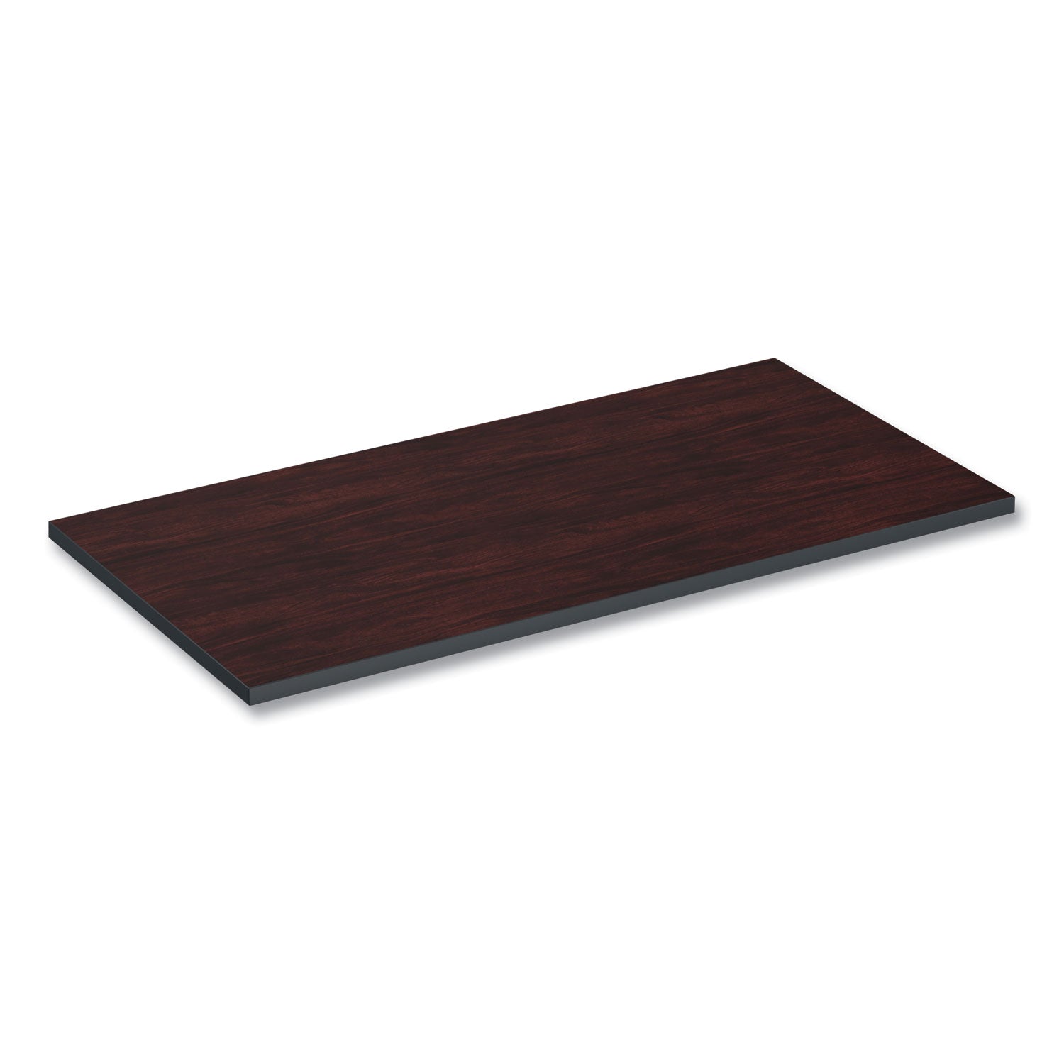 Alera® Reversible Laminate Table Top, Rectangular, 47.63 x 23.63, Medium Cherry/Mahogany