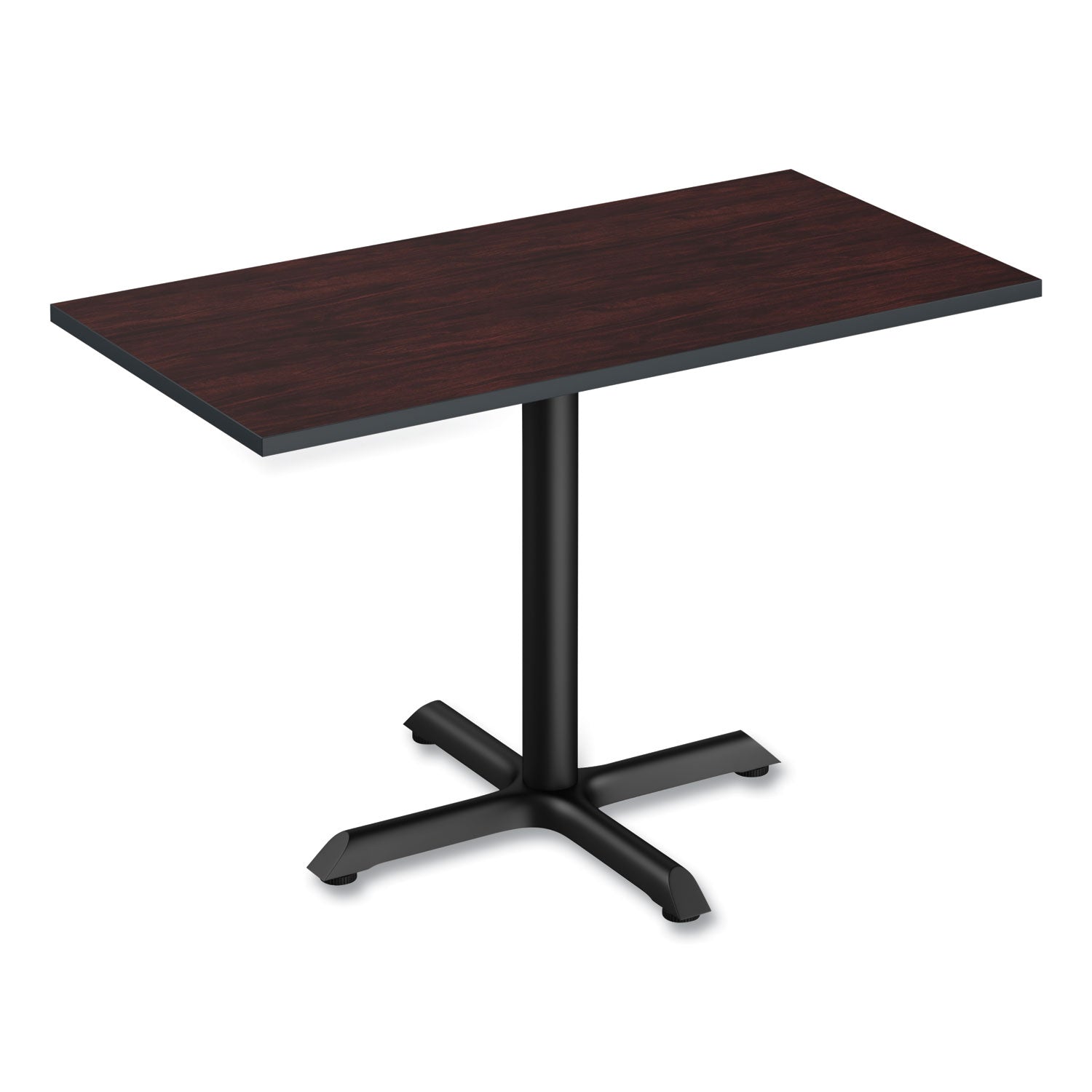 Alera® Reversible Laminate Table Top, Rectangular, 47.63 x 23.63, Medium Cherry/Mahogany