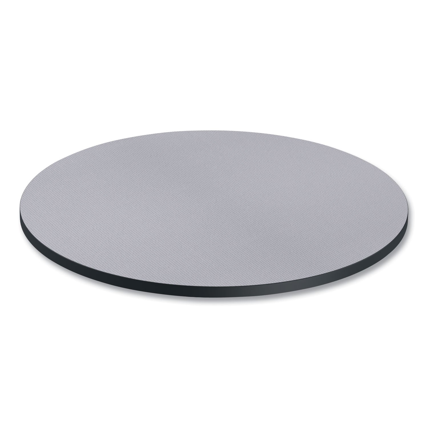 Alera® Reversible Laminate Table Top, Round, 35.5" Diameter, White/Gray