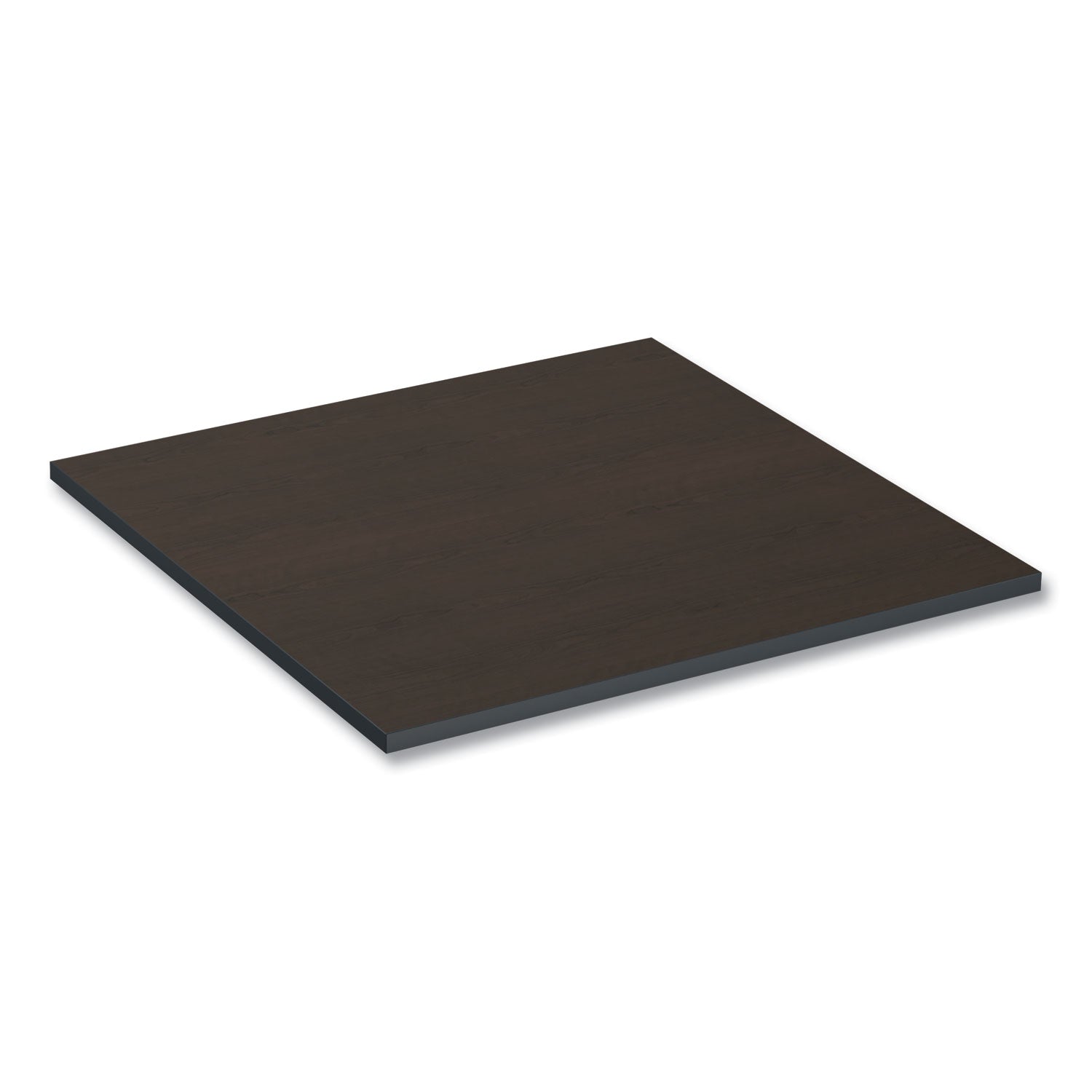 Alera® Reversible Laminate Table Top, Square, 35.38w x 35.38d, Espresso/Walnut