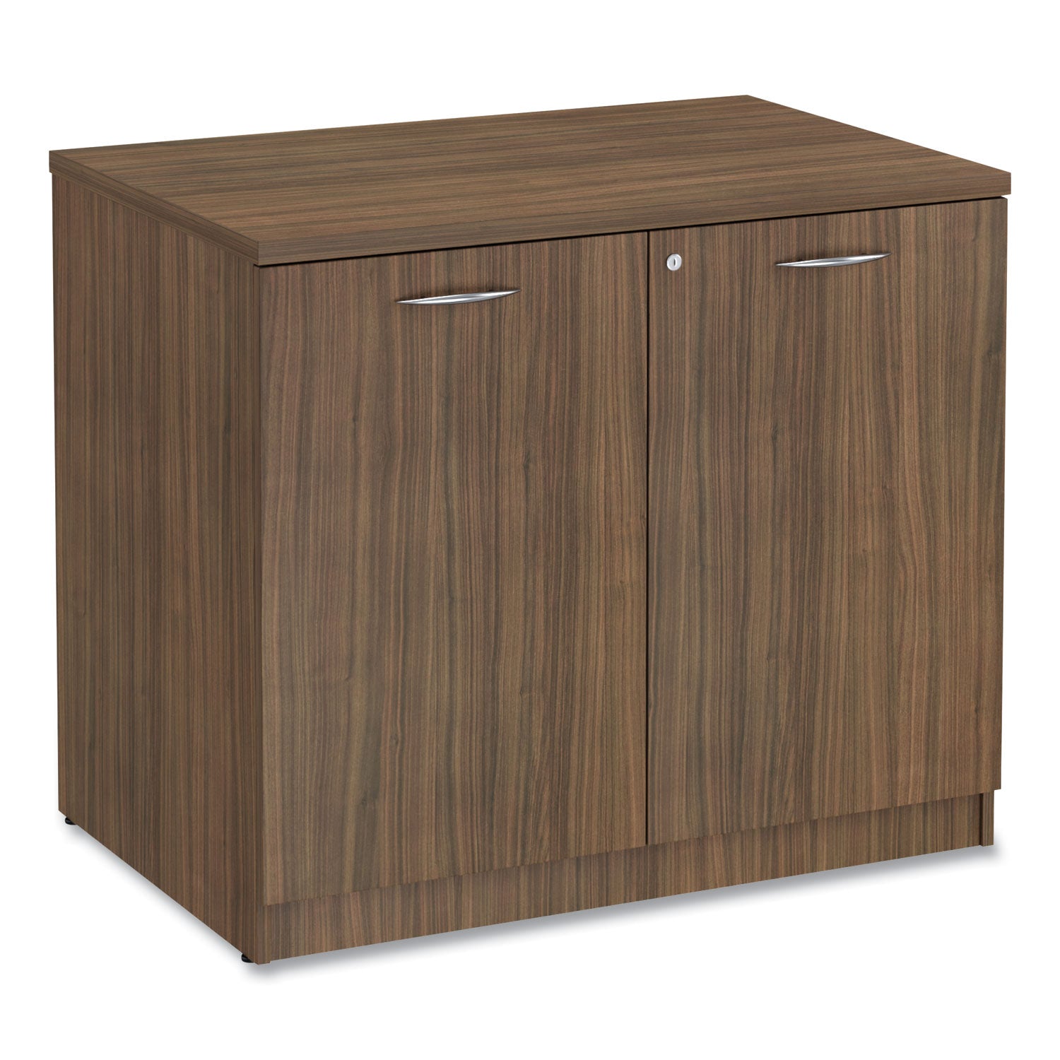 Alera Valencia Series Storage Cabinet, 34.3w x 22.78d x 29.5h, Modern Walnut