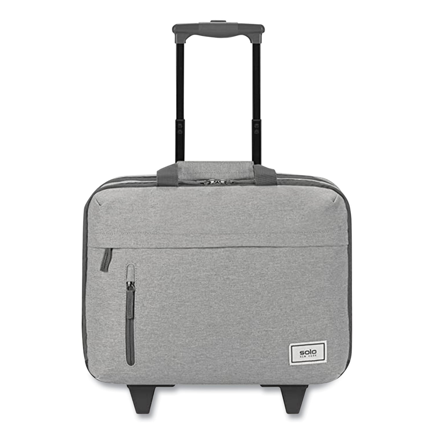 Re:Start Underseat Rolling Case, 15.6”, 16 x 6 x 14, Light Gray