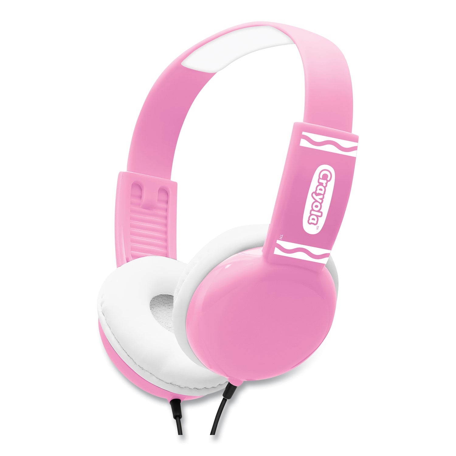 Cheer Wired Headphones, Pink/White