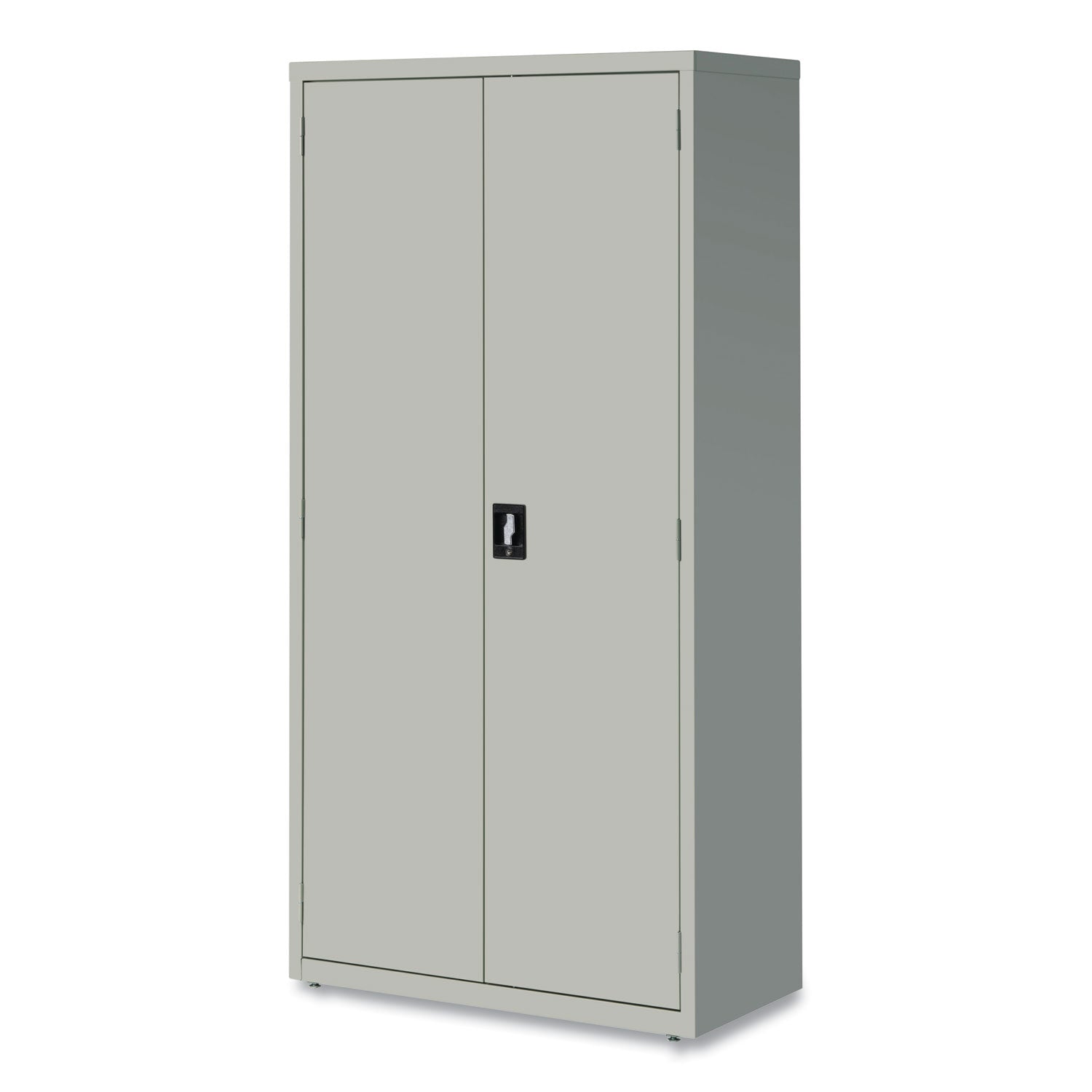 Alera® Economy Assembled Storage Cabinets, 5 Shelves, 36" x 18" x 72", Light Gray