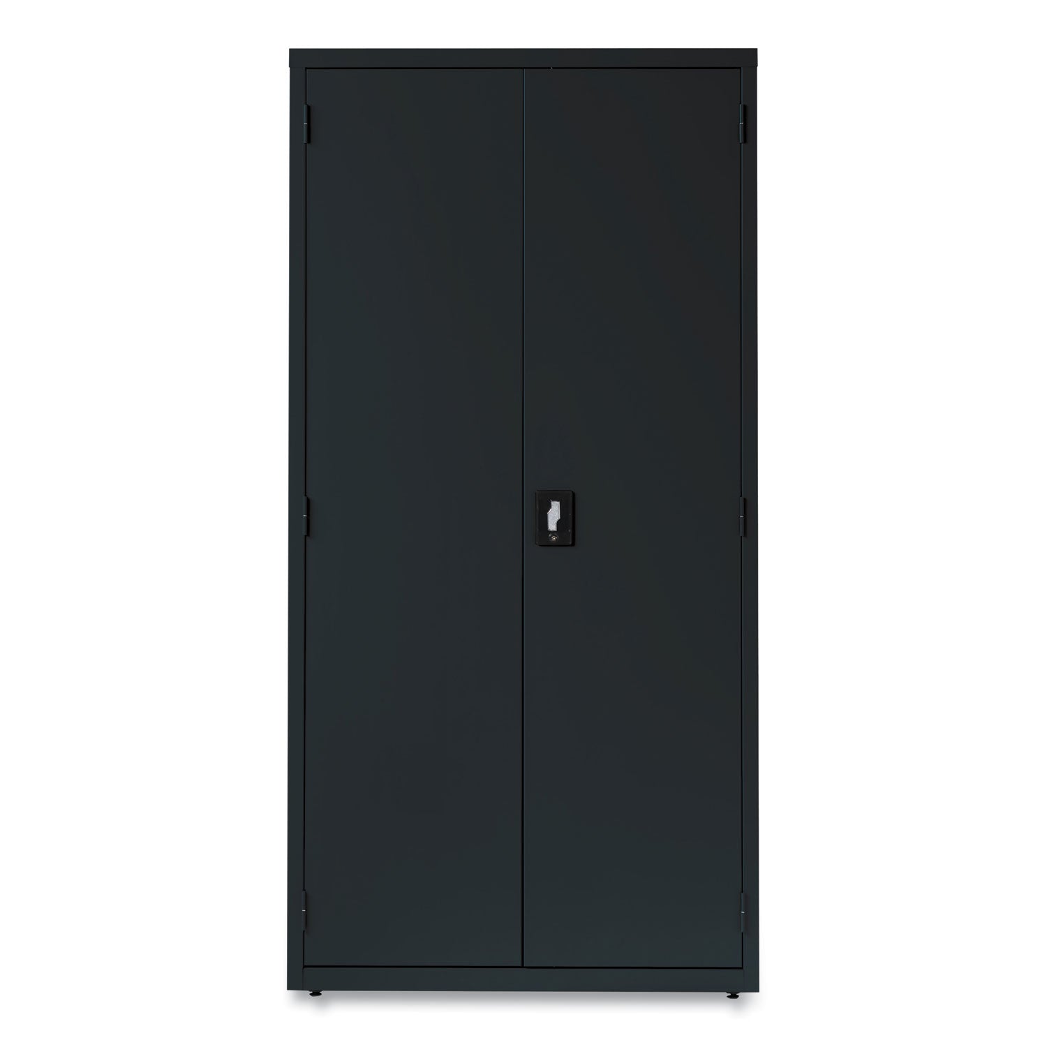 Economy Assembled Storage Cabinets, 5 Shelves, 36" x 18" x 72", Black