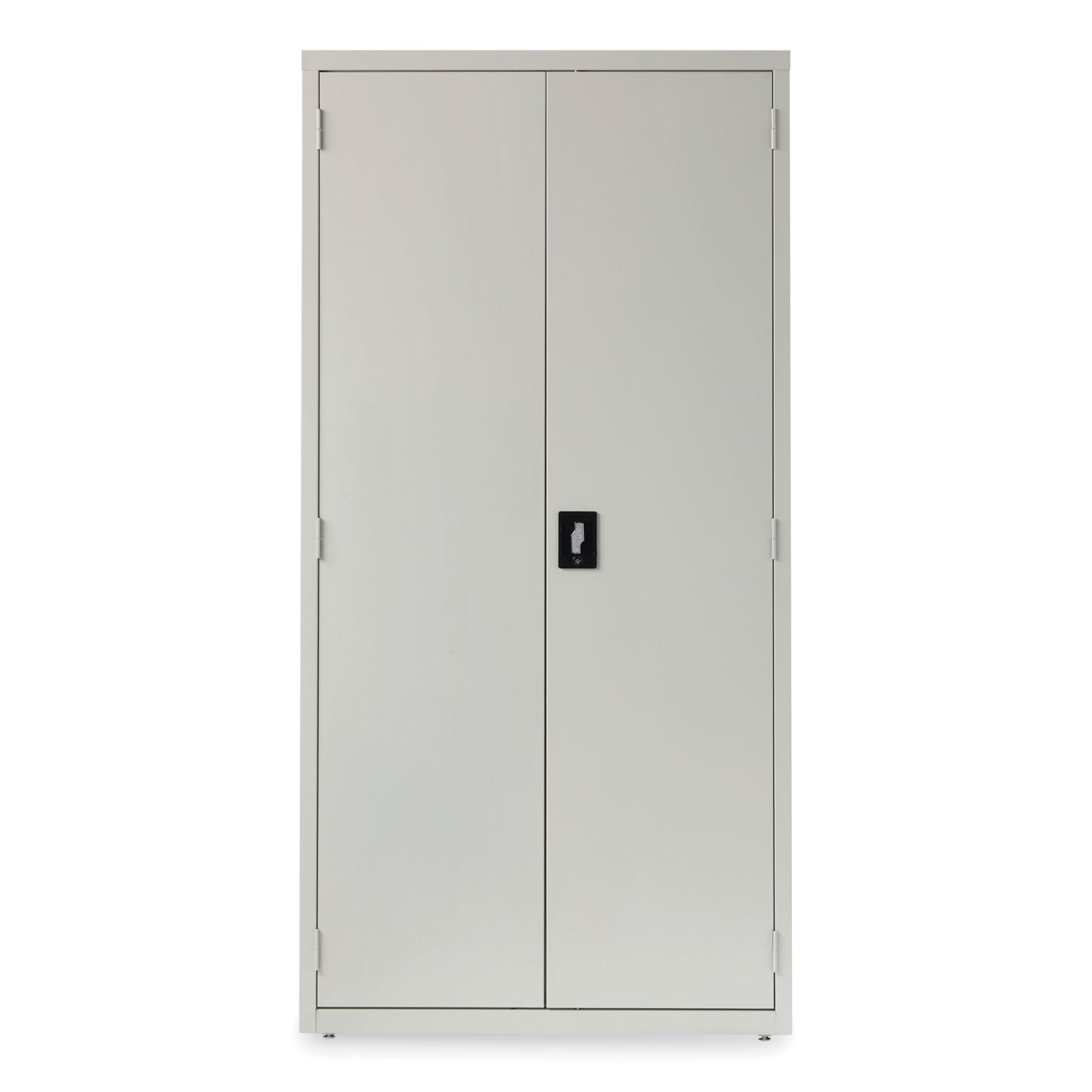 Economy Assembled Storage Cabinets, 5 Shelves, 36" x 18" x 72", Light Gray