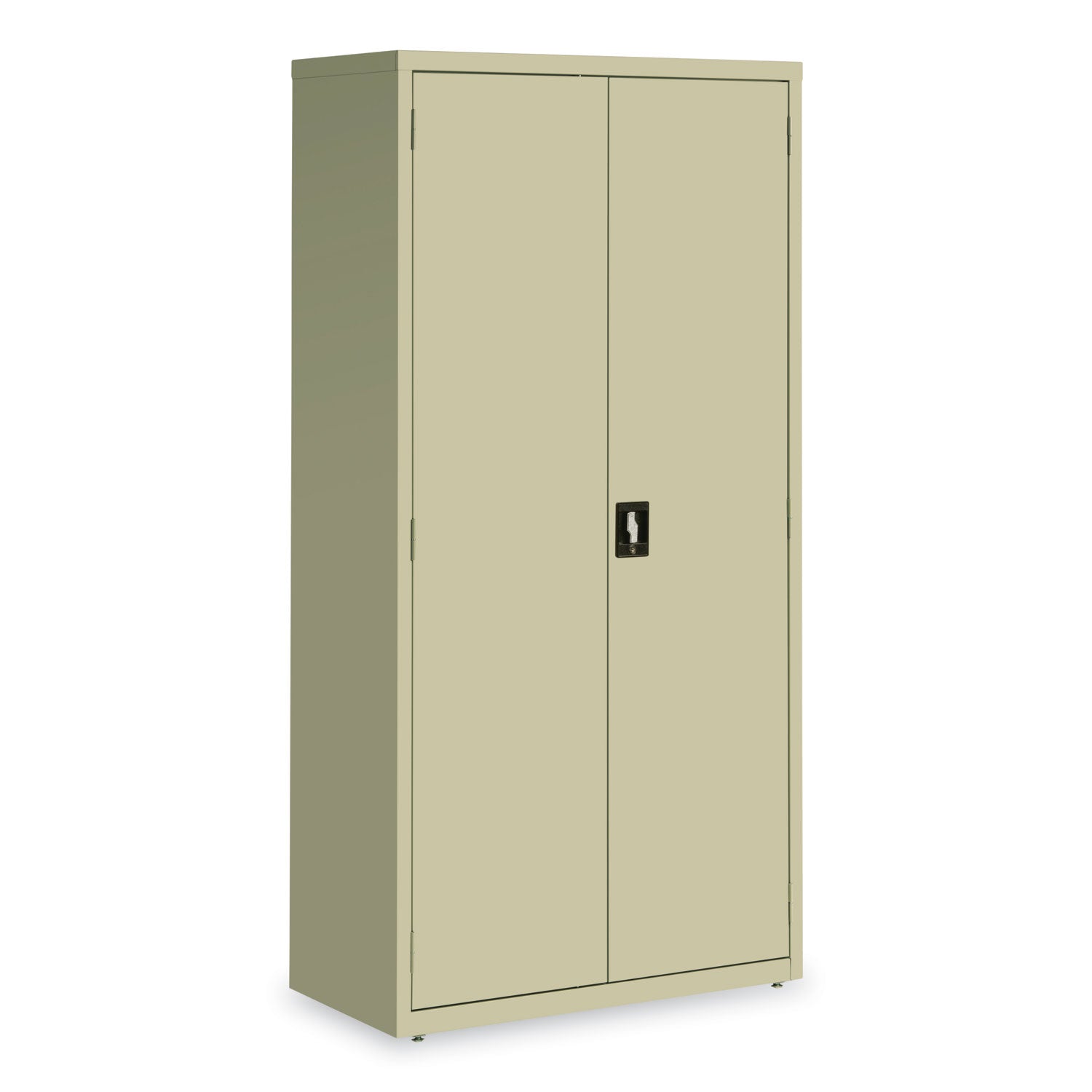 Alera® Economy Assembled Storage Cabinets, 5 Shelves, 36" x 18" x 72", Putty