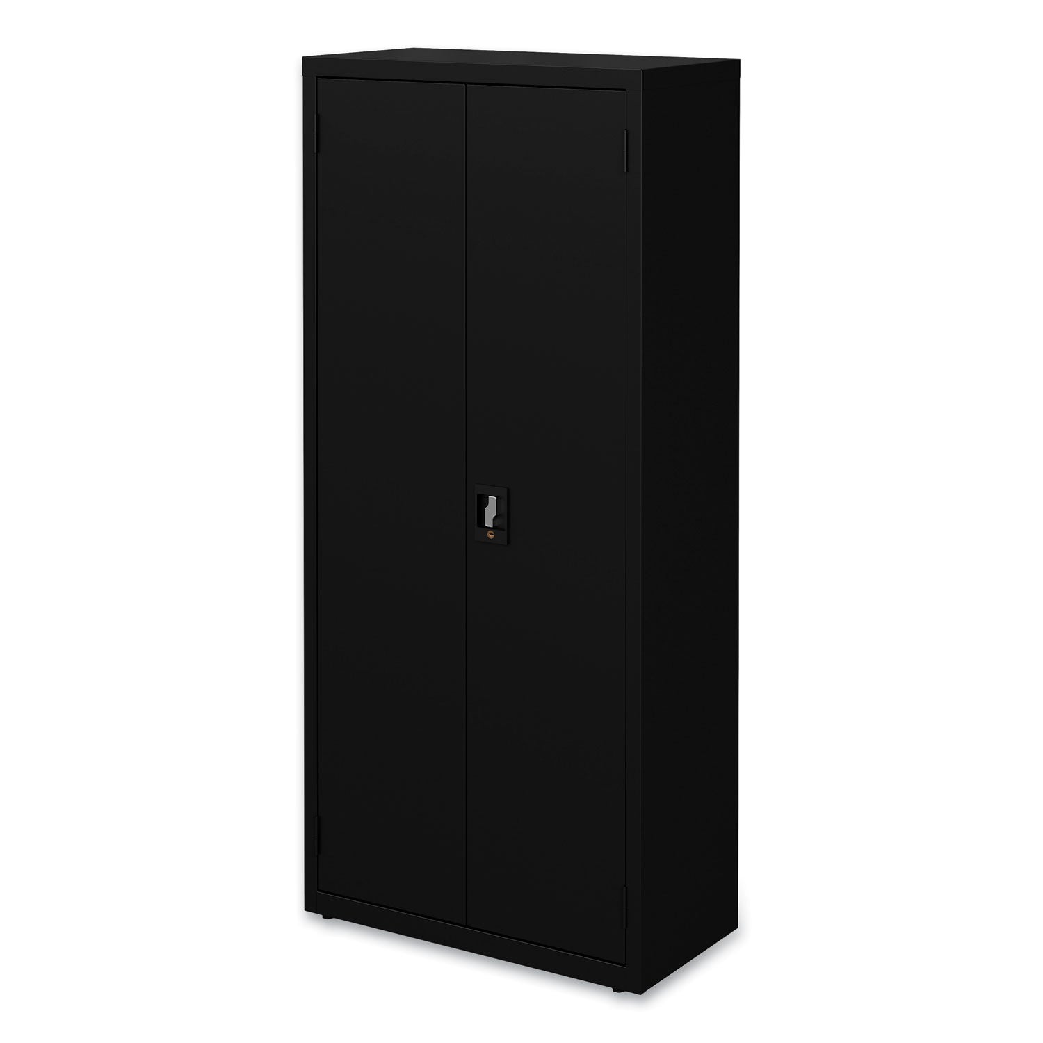 Alera® Economy Assembled Storage Cabinets, 3 Shelves, 30" x 15" x 66", Black