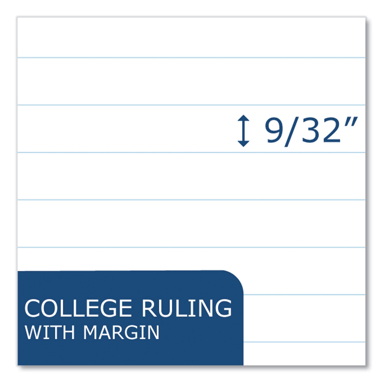 Roaring Spring® Wirebound Notebook, 1-Subject, Medium/College Rule, Randomly Assorted Cover, (100) 11 x 8.5 Sheets, 24/Carton