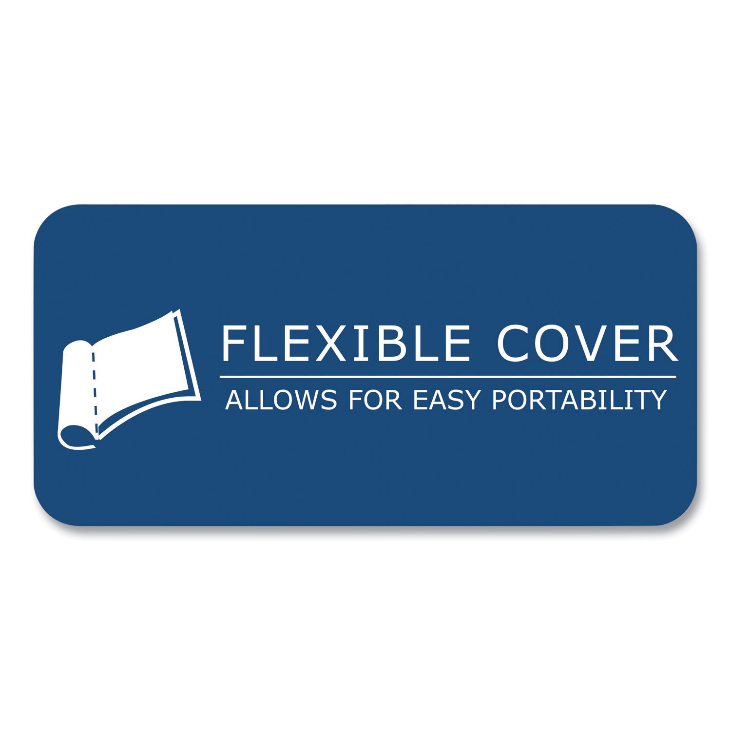 Roaring Spring® Flexible Cover Composition Notebook, Wide/Legal Rule, Manila Cover, (48) 8.5 x 7 Sheets, 72/Carton