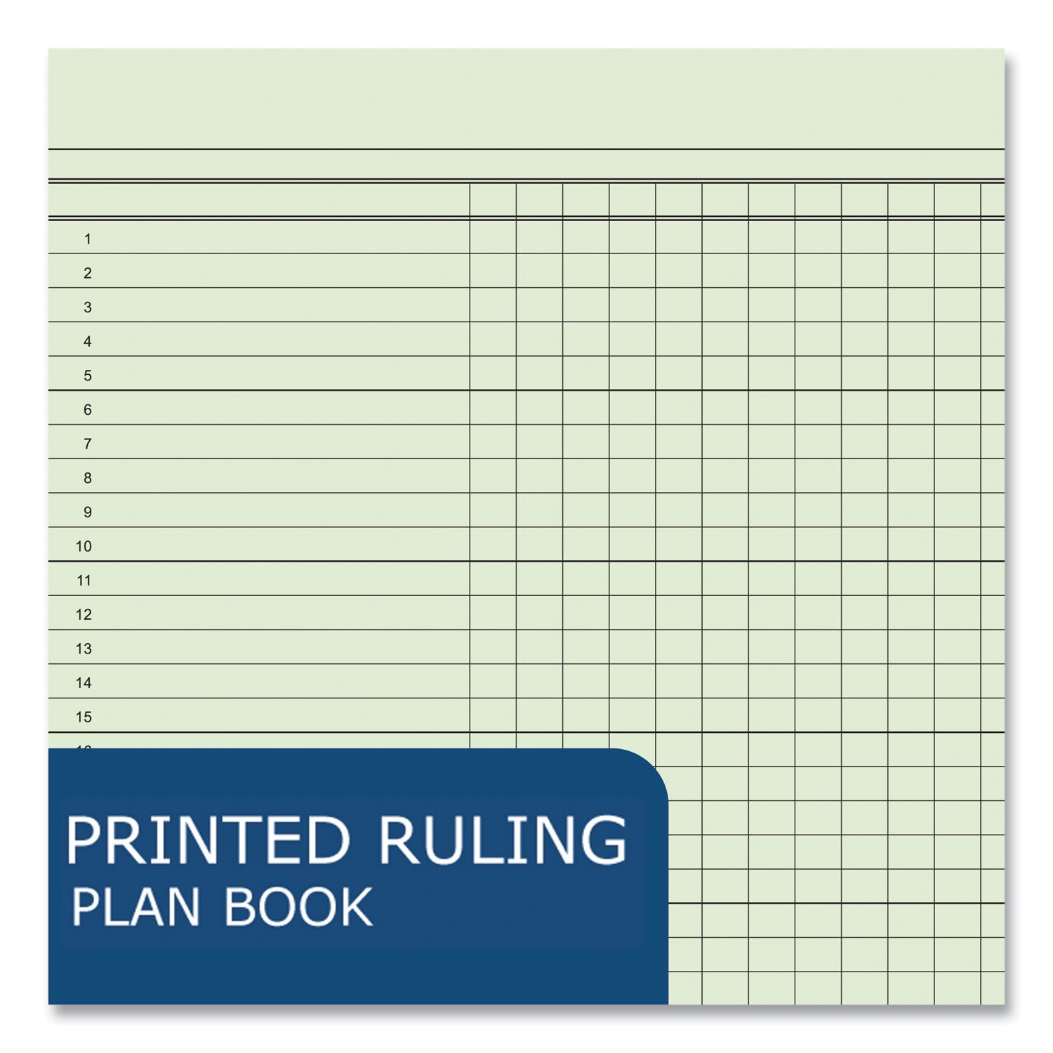 Roaring Spring® Wirebound Teachers Plan Book, 11 x 8.5, Randomly Assorted Cover Colors, 24/Carton