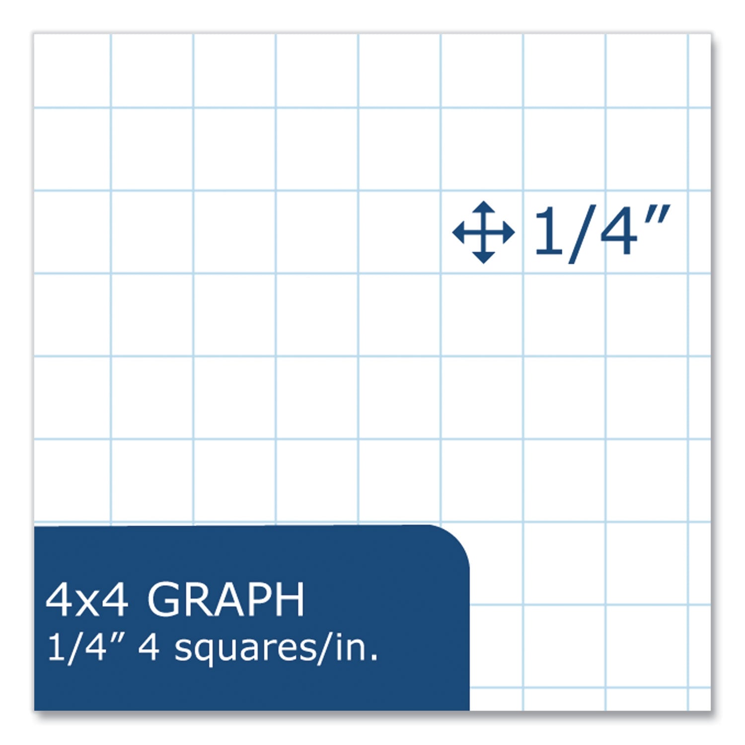 Roaring Spring® Lab and Science Carbonless Notebook, Quad Rule (4 sq/in), Gray Cover, (100) 11 x 9 Sheets, 12/Carton