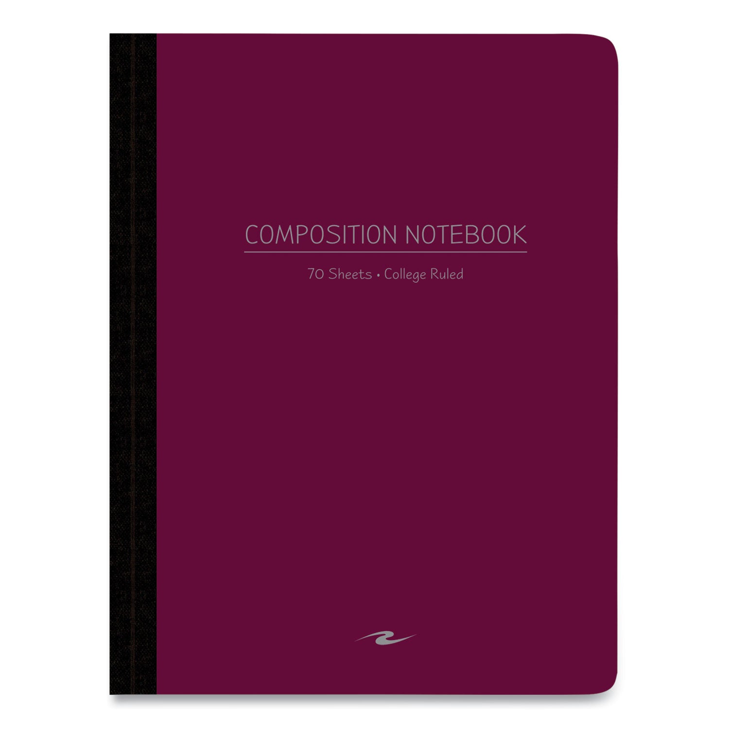 Roaring Spring® Poly Flex Composition Notebook, Med/College Rule, Assorted Cover, (70) 9.75 x 7.5 Sheets, 24/Carton