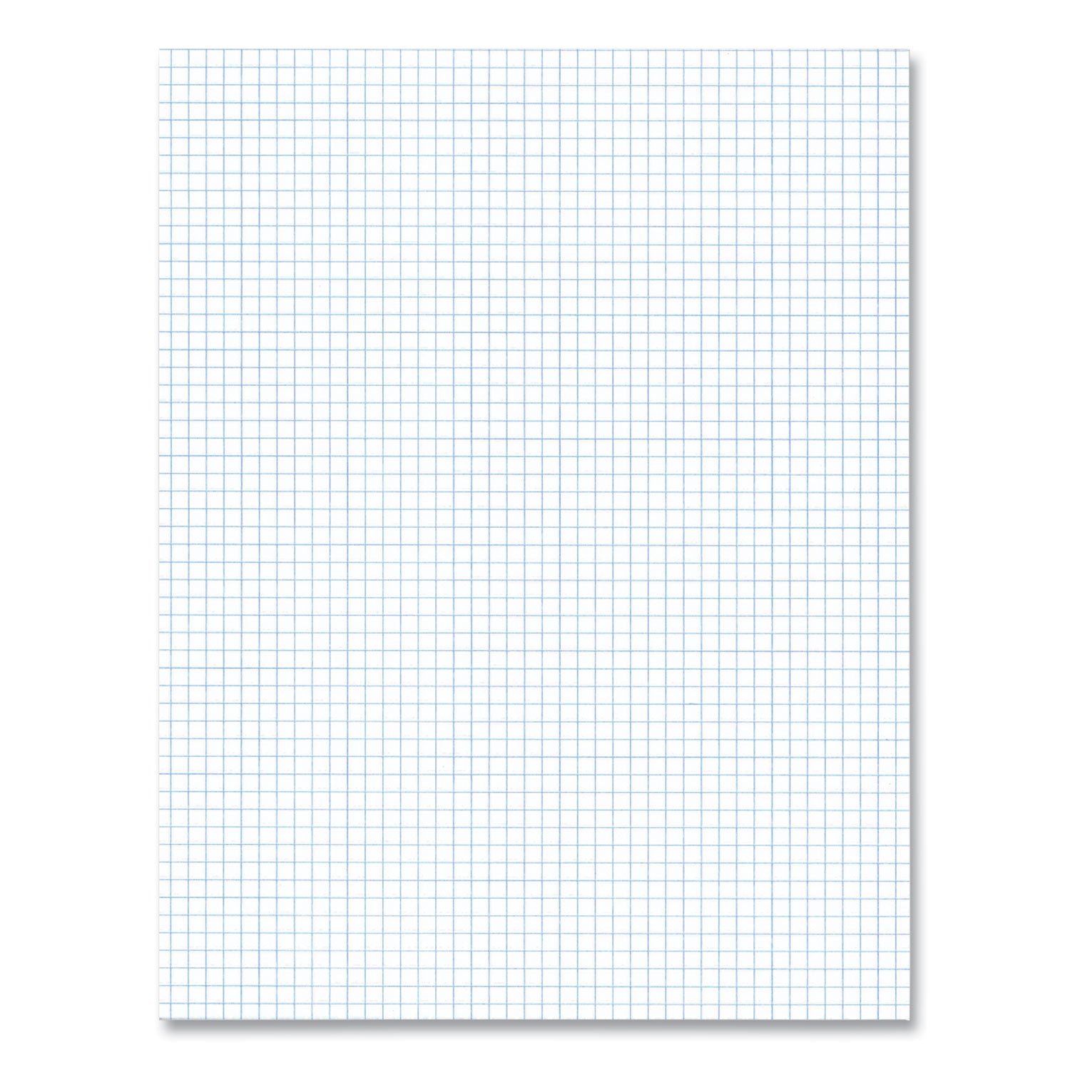 Gummed Pad, 5 sq/in Quadrille Rule, 50 White 8.5 x 11 Sheets, 72/Carton Roaring Spring® Flipcost