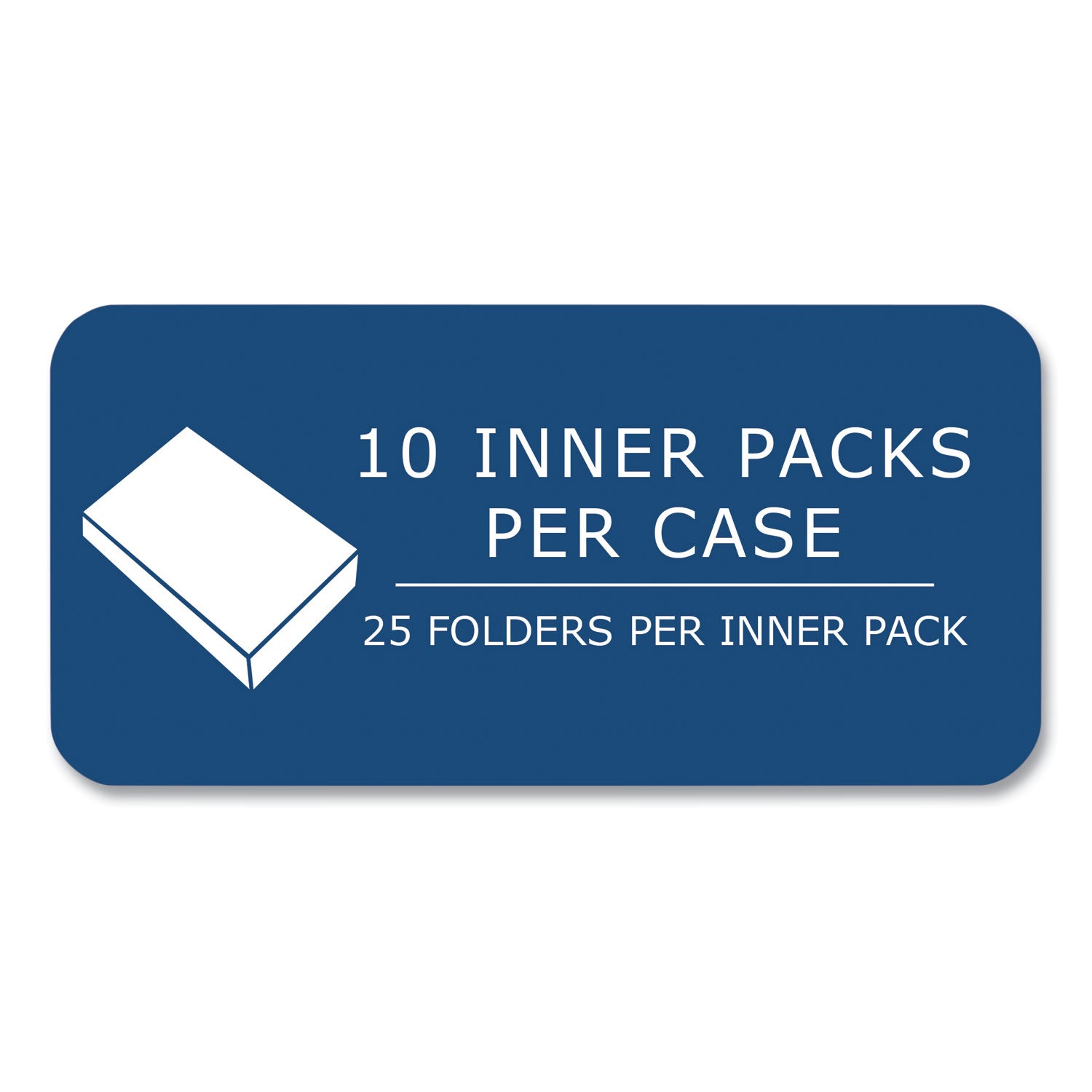 Roaring Spring® Pocket Folder, 0.5" Capacity, 11 x 8.5, White, 25/Box, 10 Boxes/Carton