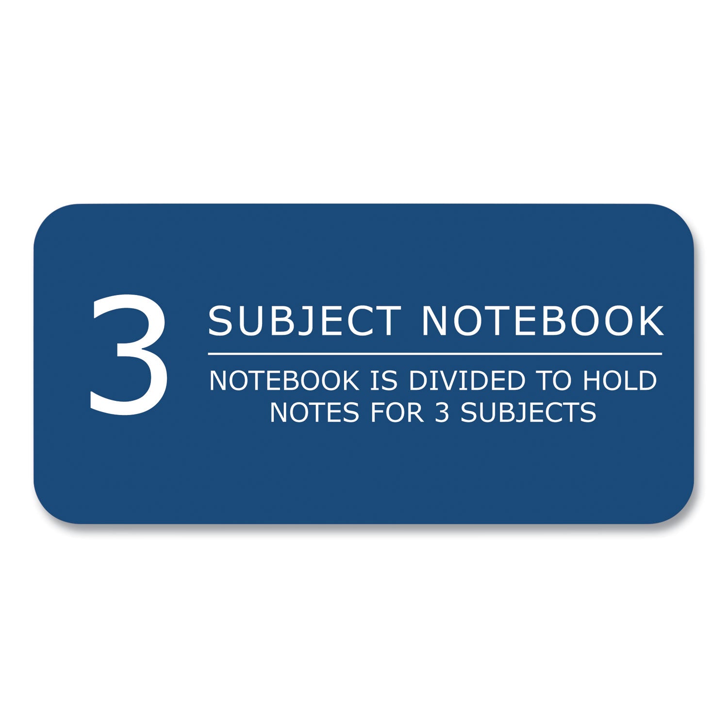 Roaring Spring® Subject Wirebound Notebook, 3-Subject, Medium/College Rule, Assorted Cover, (120) 11 x 9 Sheets, 24/Carton