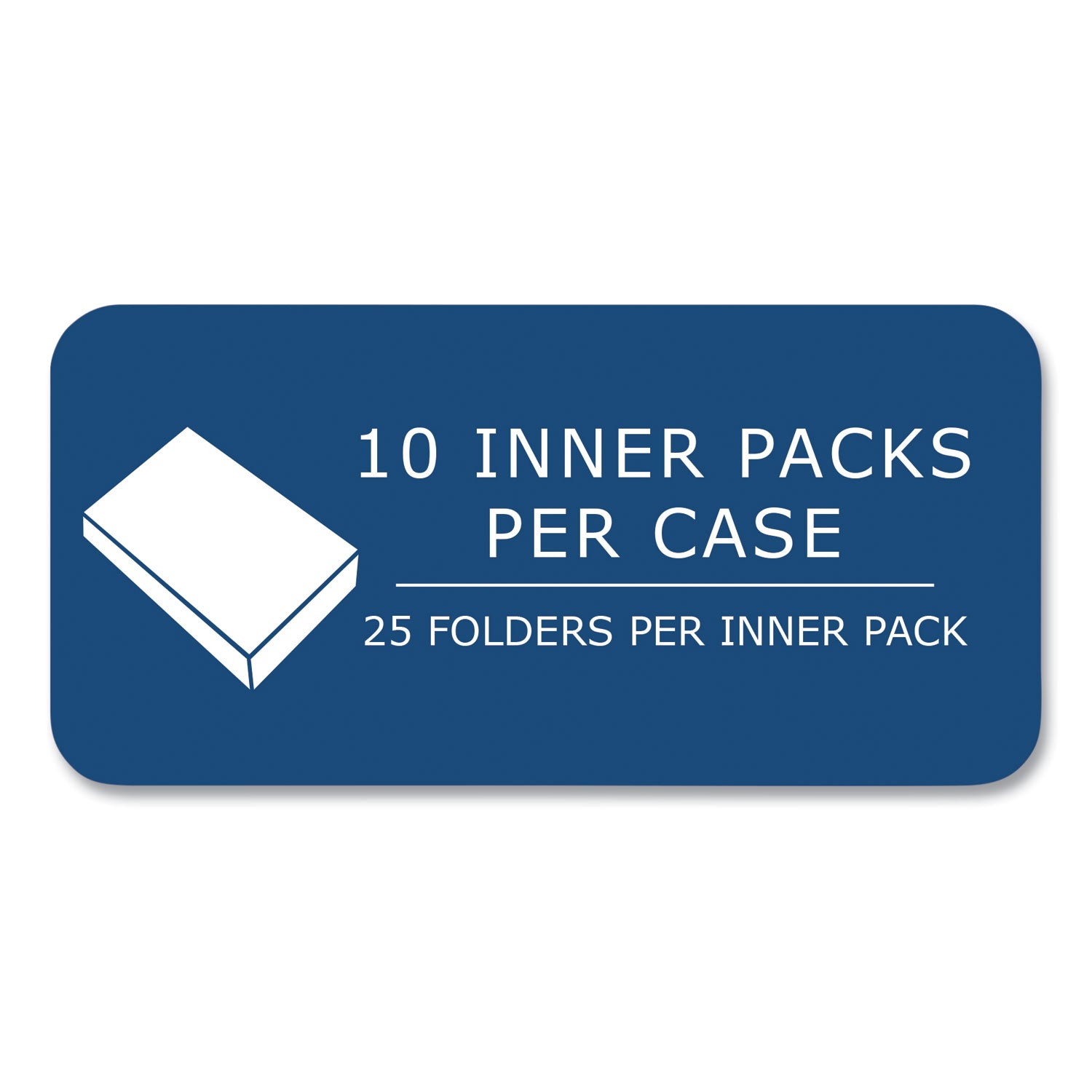 Roaring Spring® Pocket Folder, 0.5" Capacity, 11 x 8.5, Dark Blue, 25/Box, 10 Boxes/Carton