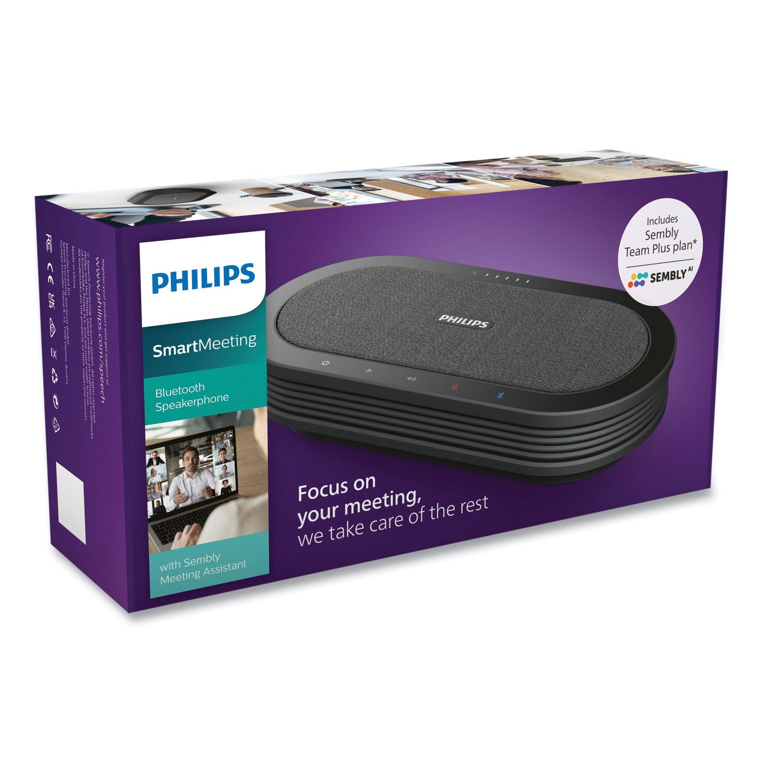 Philips® SmartMeeting PSE0501 Wireless Conference Microphone