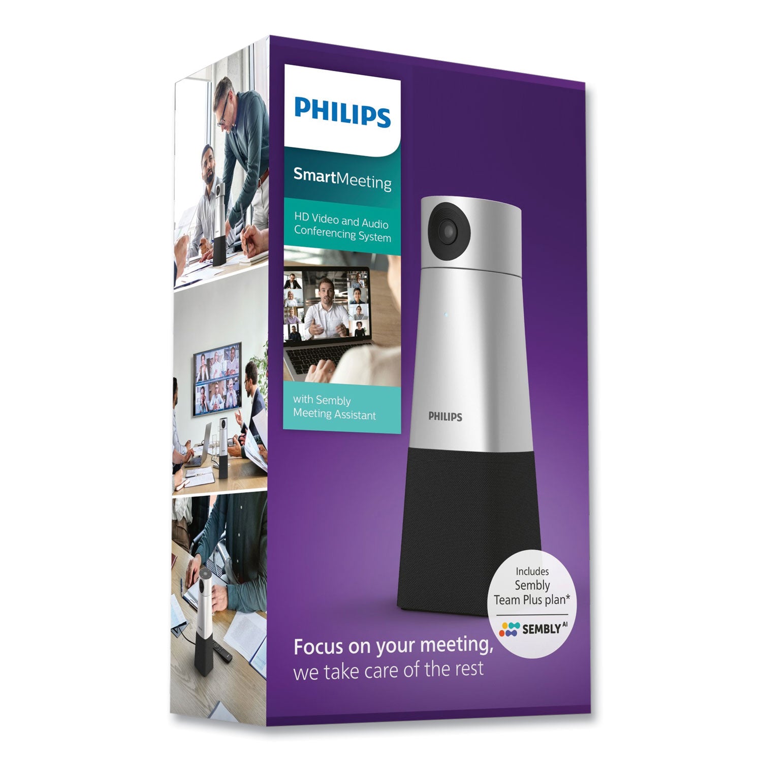 Philips® SmartMeeting PSE0550 HD Audio and Video Conferencing Solution