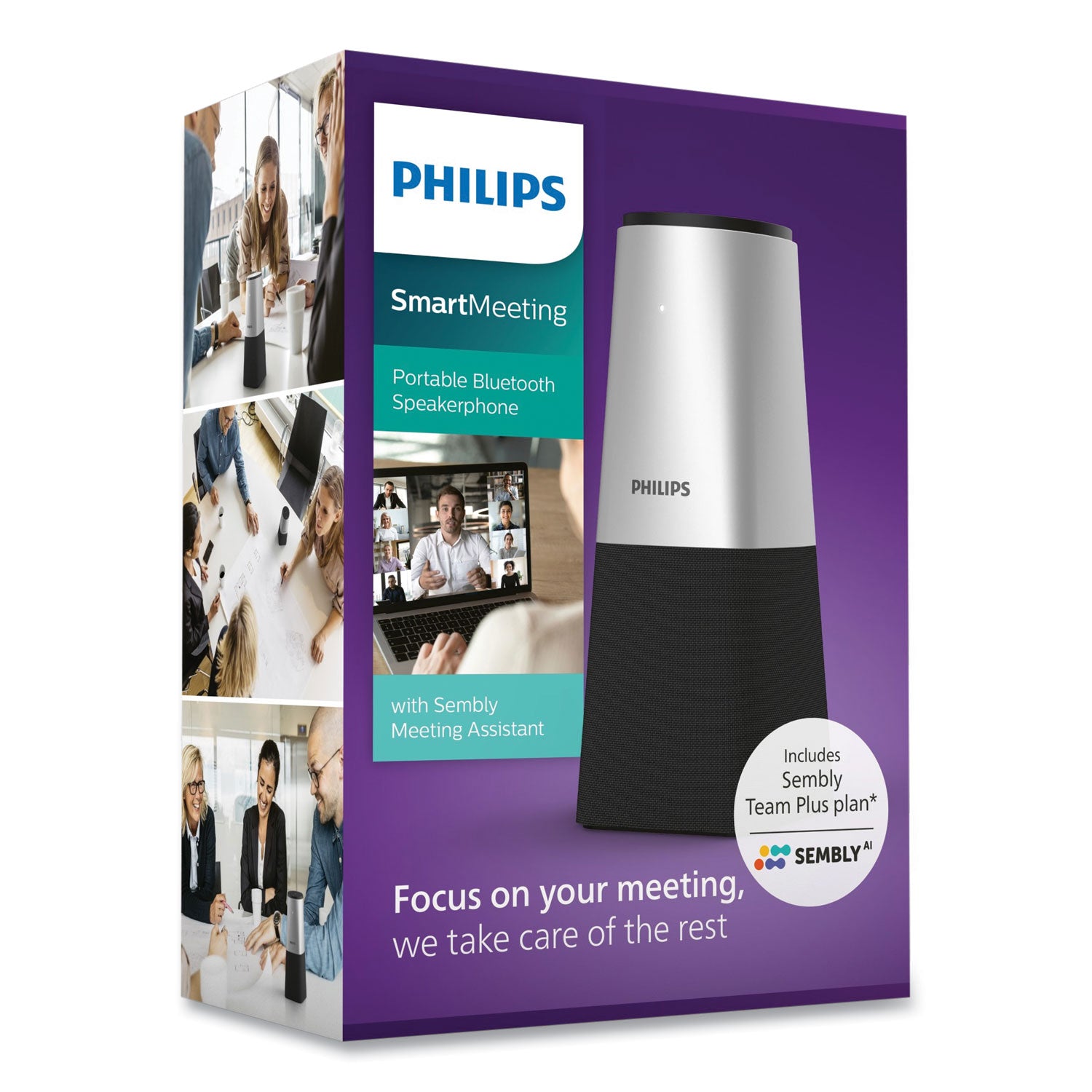 Philips® SmartMeeting PSE0540 Portable Conference Microphone