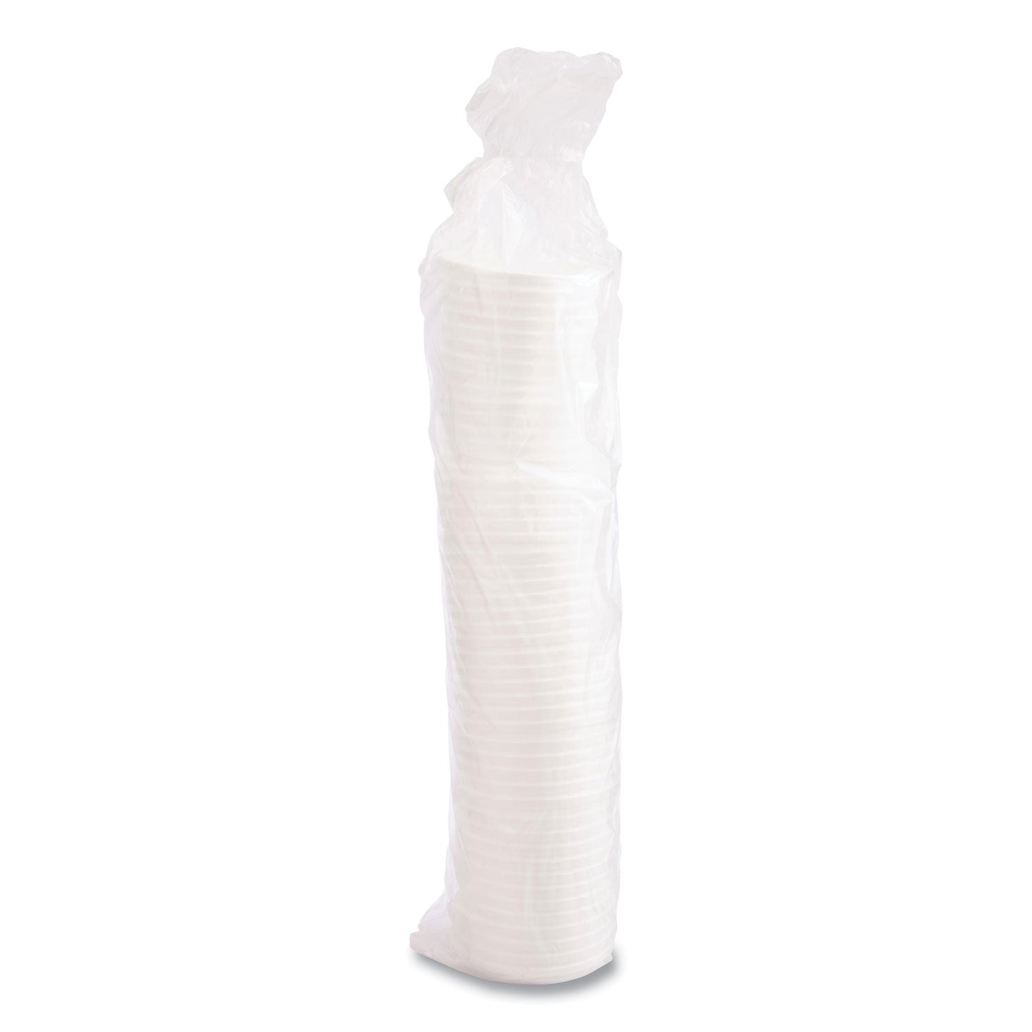 Dart® Vented Foam Lids, Fits 6 oz to 32 oz Cups, White, 50 Pack, 10 Packs/Carton