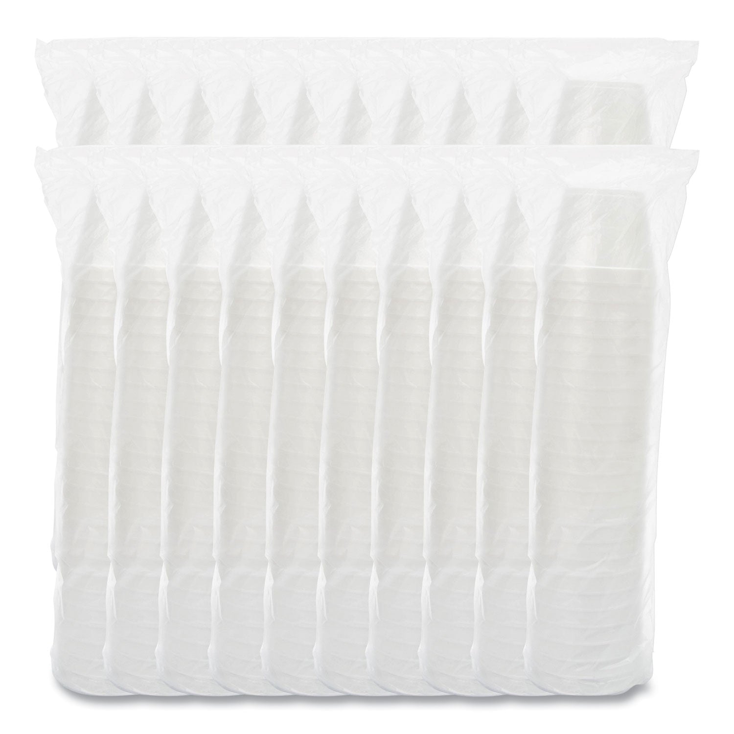 Dart® Foam Containers, 24 oz, White, 25/Bag, 20 Bags/Carton