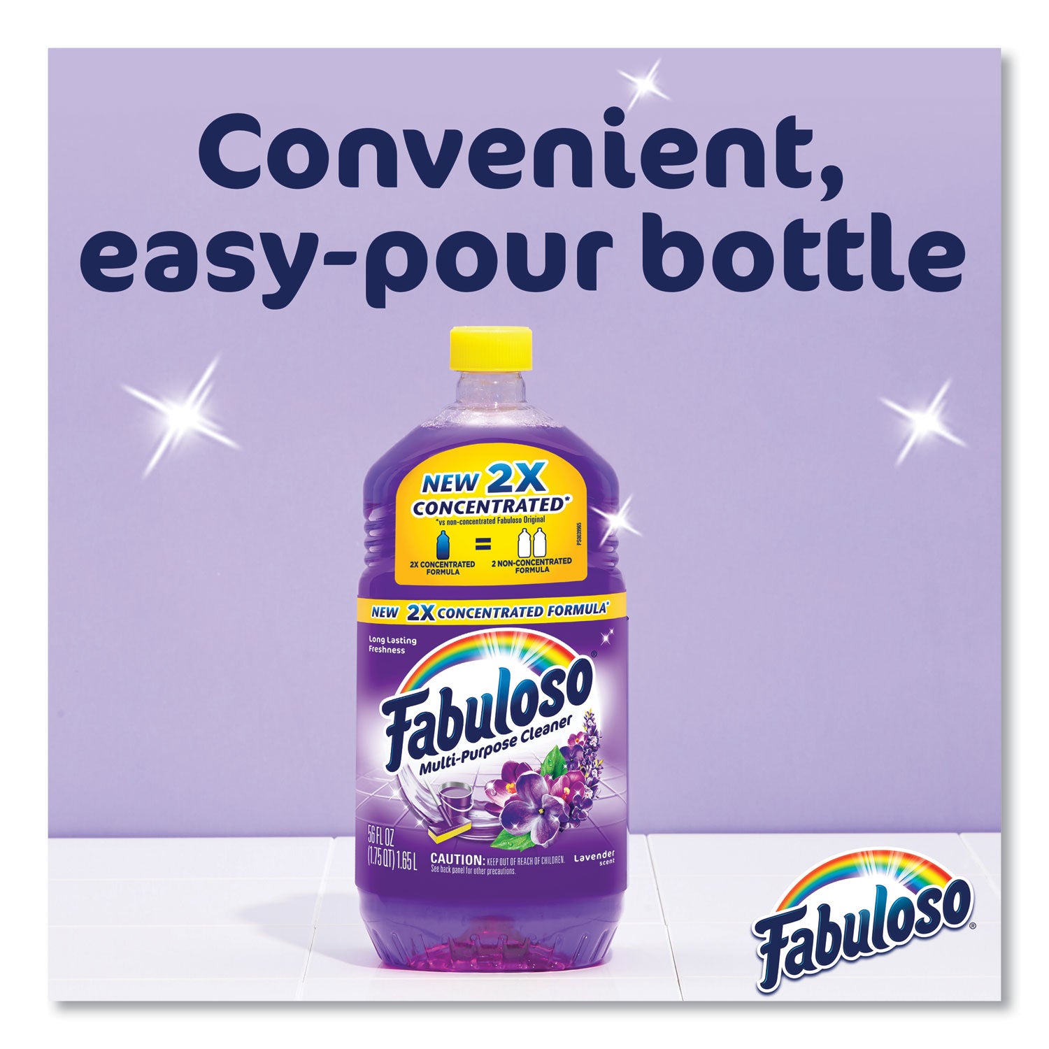 Fabuloso® Multi-use Cleaner, Lavender Scent, 56 oz Bottle