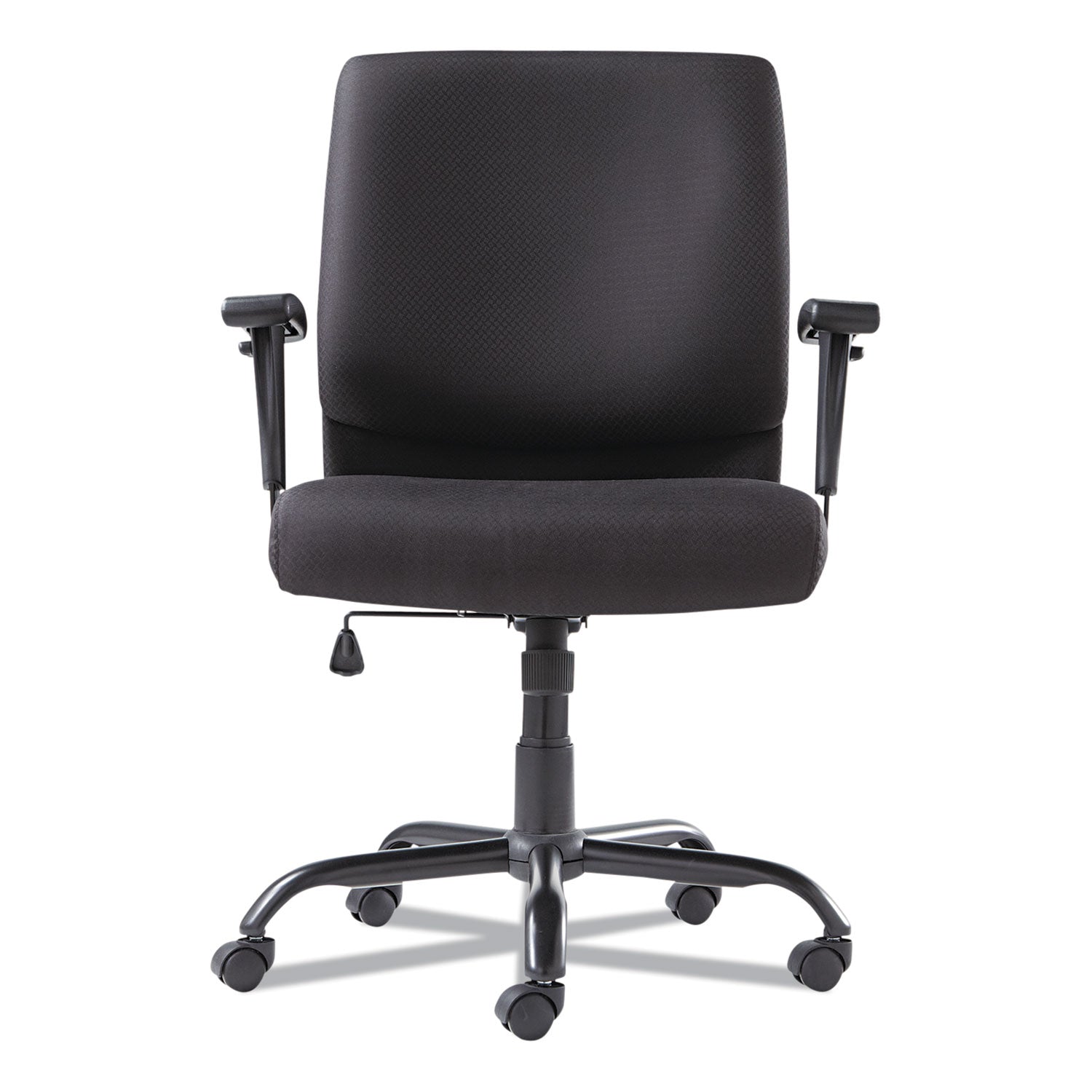 OIF Big/Tall Swivel/Tilt Mid-Back Chair, Supports Up to 450 lb, 19.29" to 23.22" Seat Height, Black