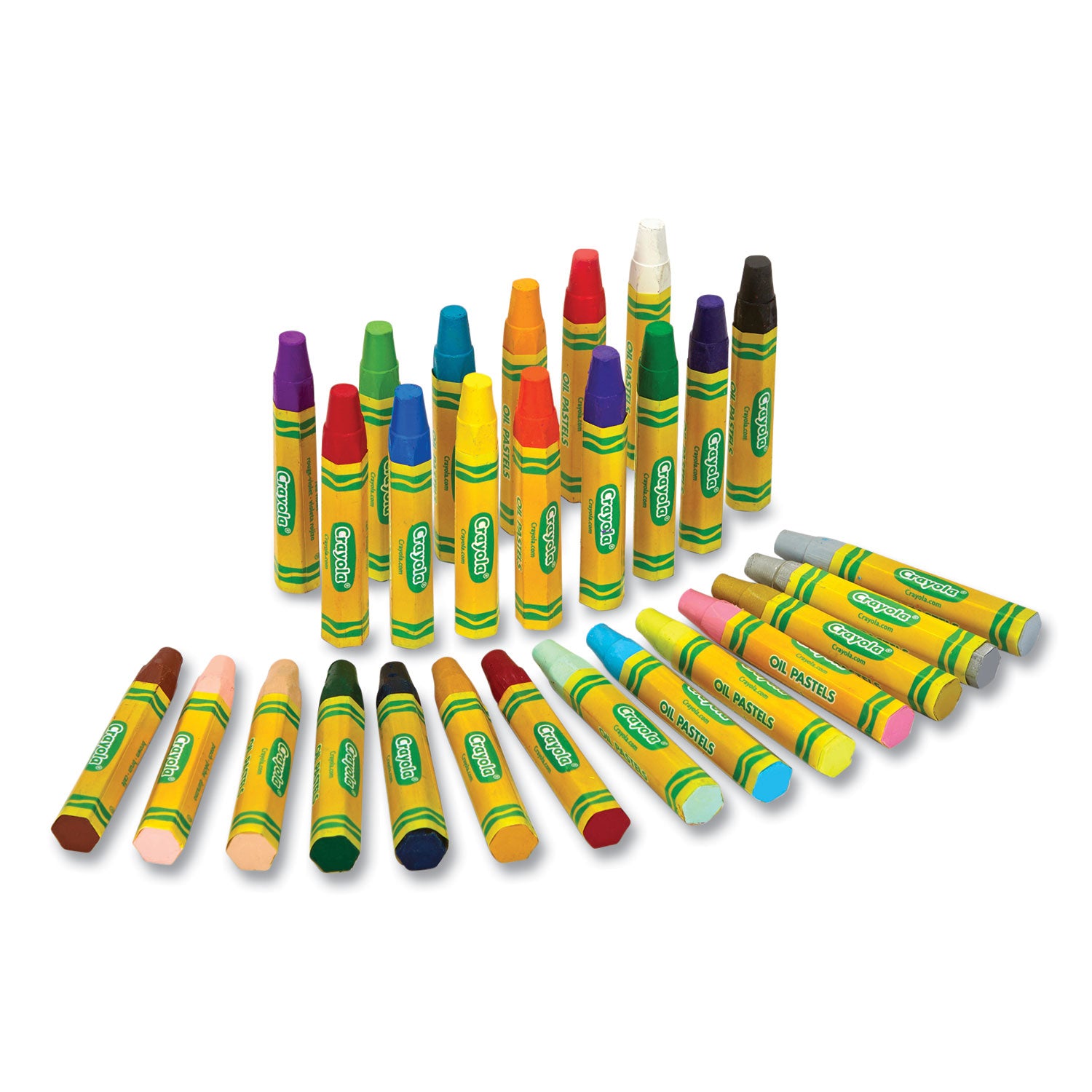 Crayola® Oil Pastels, 28 Assorted Colors, 28/Pack