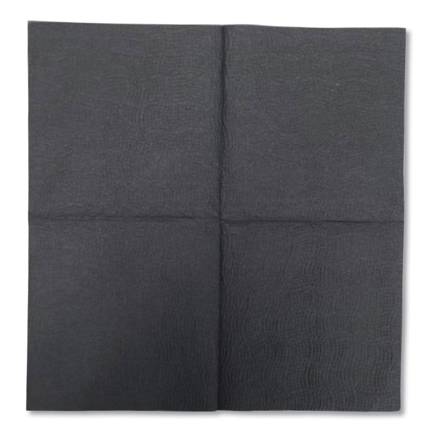 Morcon Tissue Morsoft Beverage Napkins, 2-Ply, 9 x 9.5, Black, 1,000/Carton