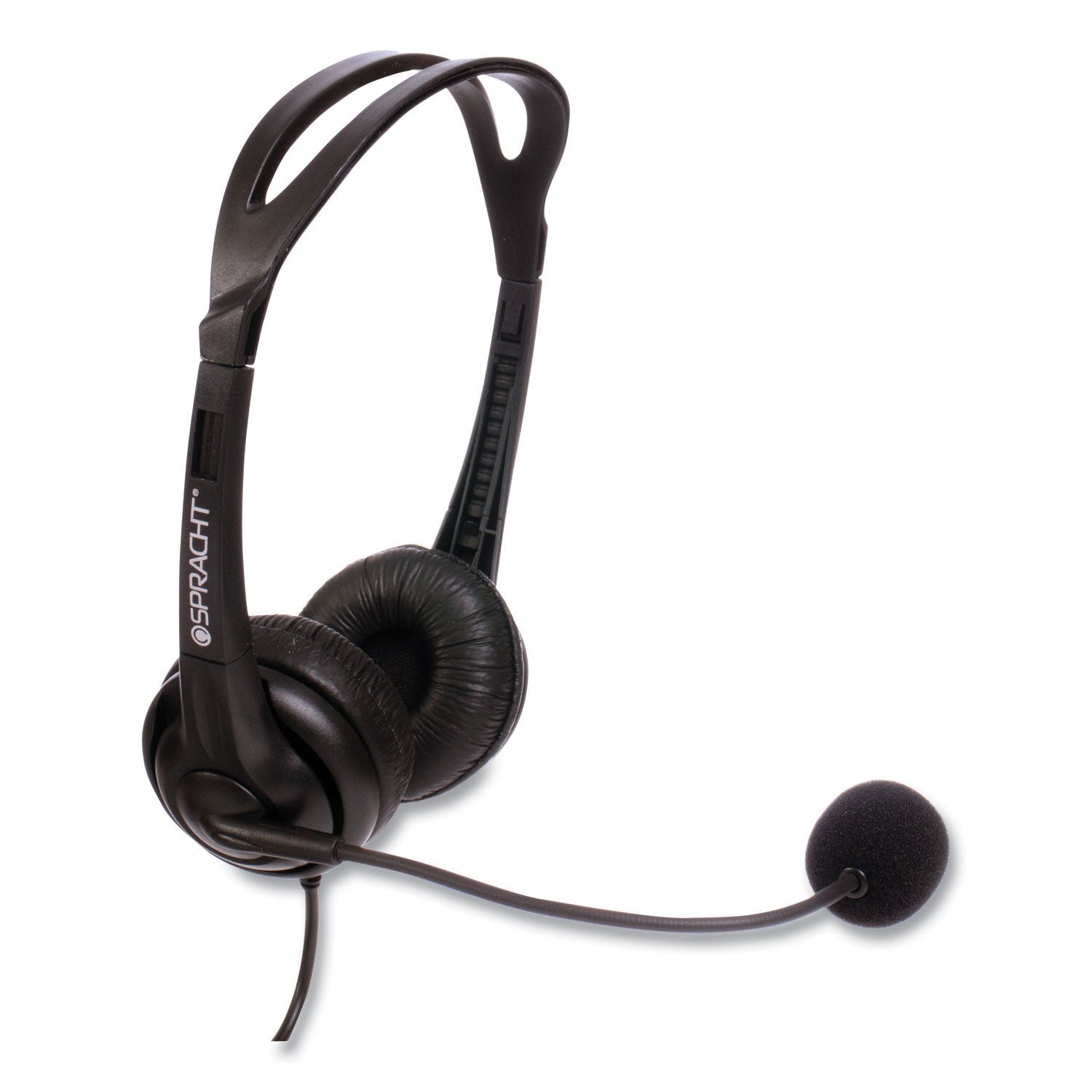 Spracht ZuM ZuM350B Binaural Over The Head Headset, Black