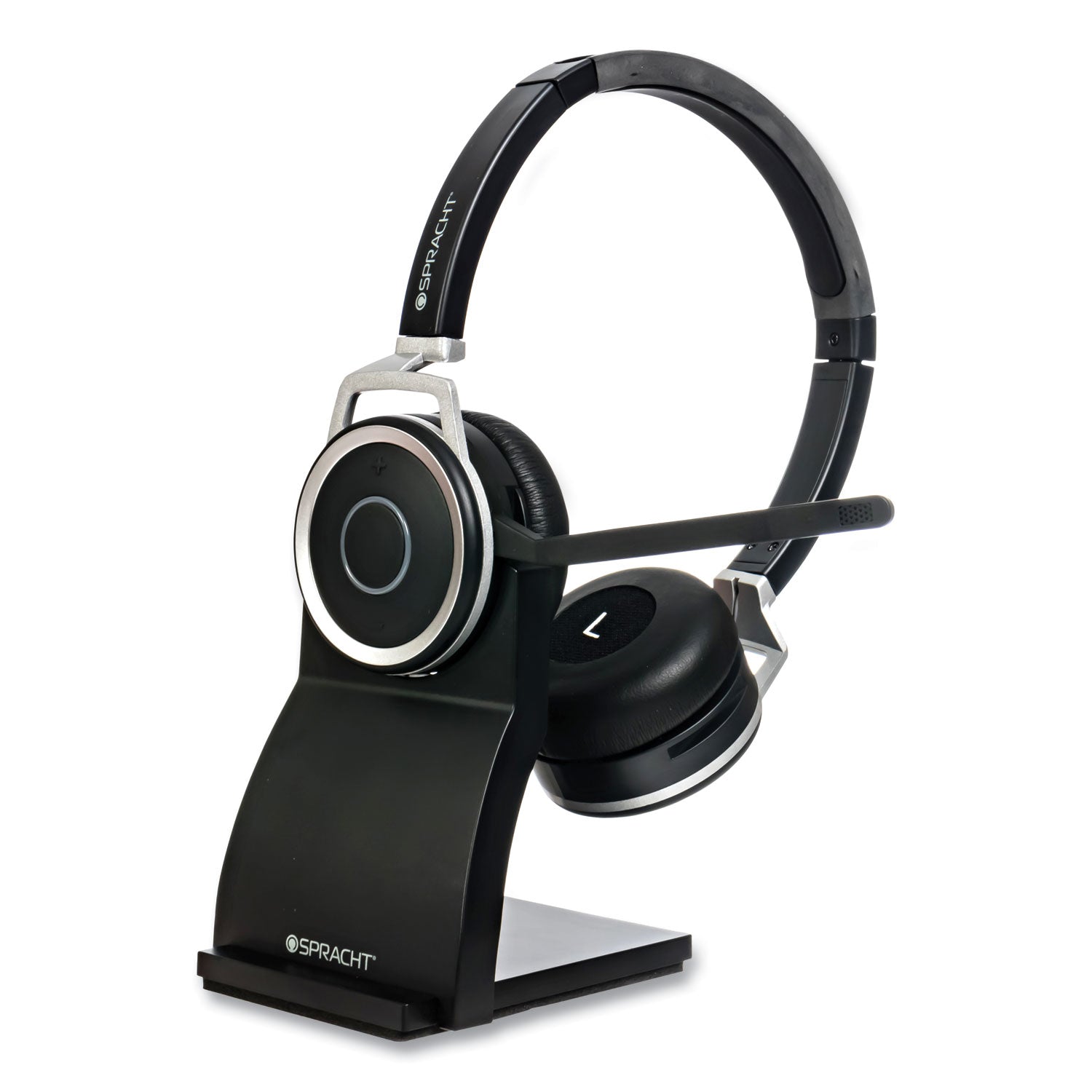 Spracht ZuM BT Prestige Binaural Over The Head Headset, Black