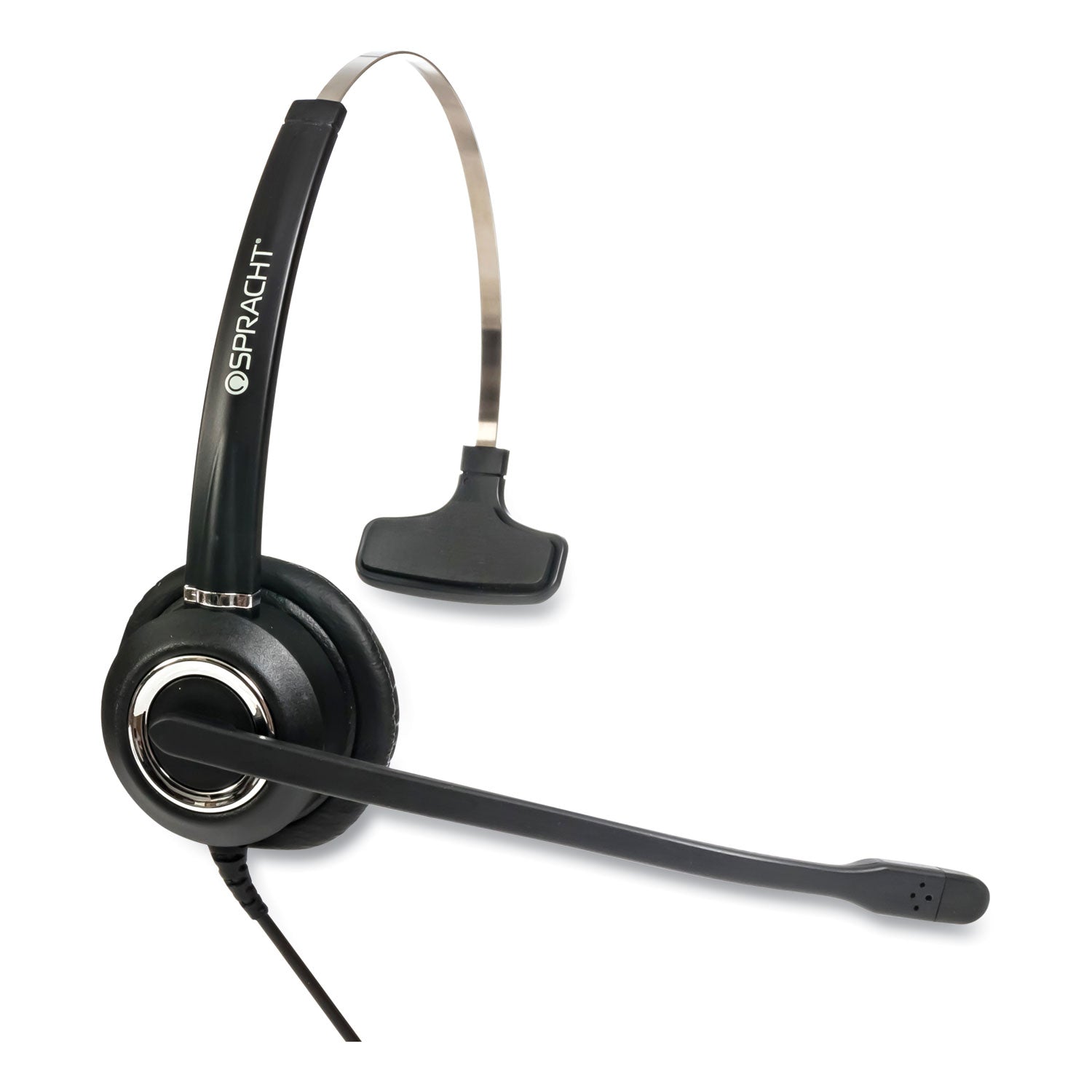 Spracht ZuM ZuMRJ9M Monaural Over The Head Headset, Black