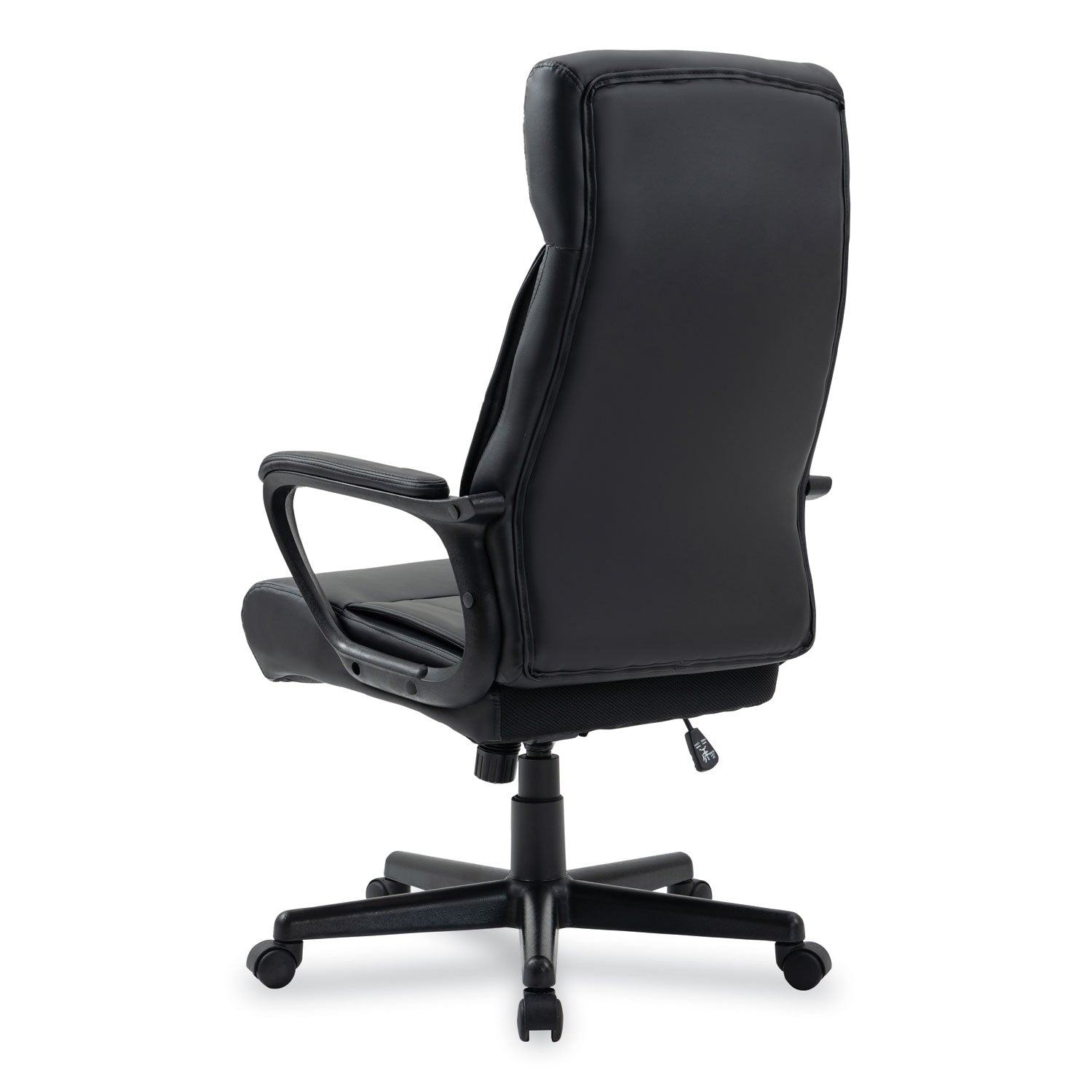 Alera® Alera Oxnam Series High-Back Task Chair, Supports Up to 275 lbs, 17.56" to 21.38" Seat Height, Black Seat/Back, Black Base