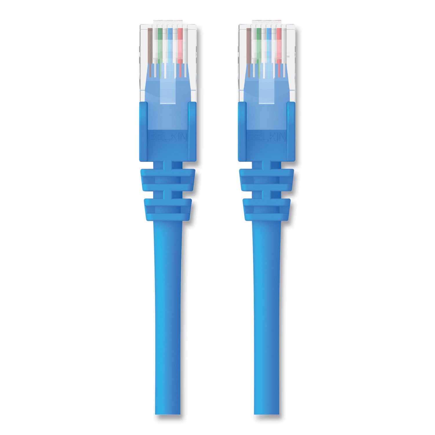 Belkin® CAT5e Snagless Patch Cable, 3 ft, Blue