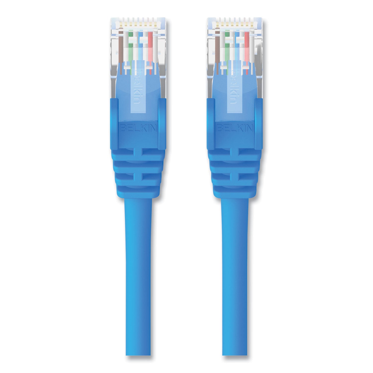 Belkin® CAT5e Snagless Patch Cable, 3 ft, Blue