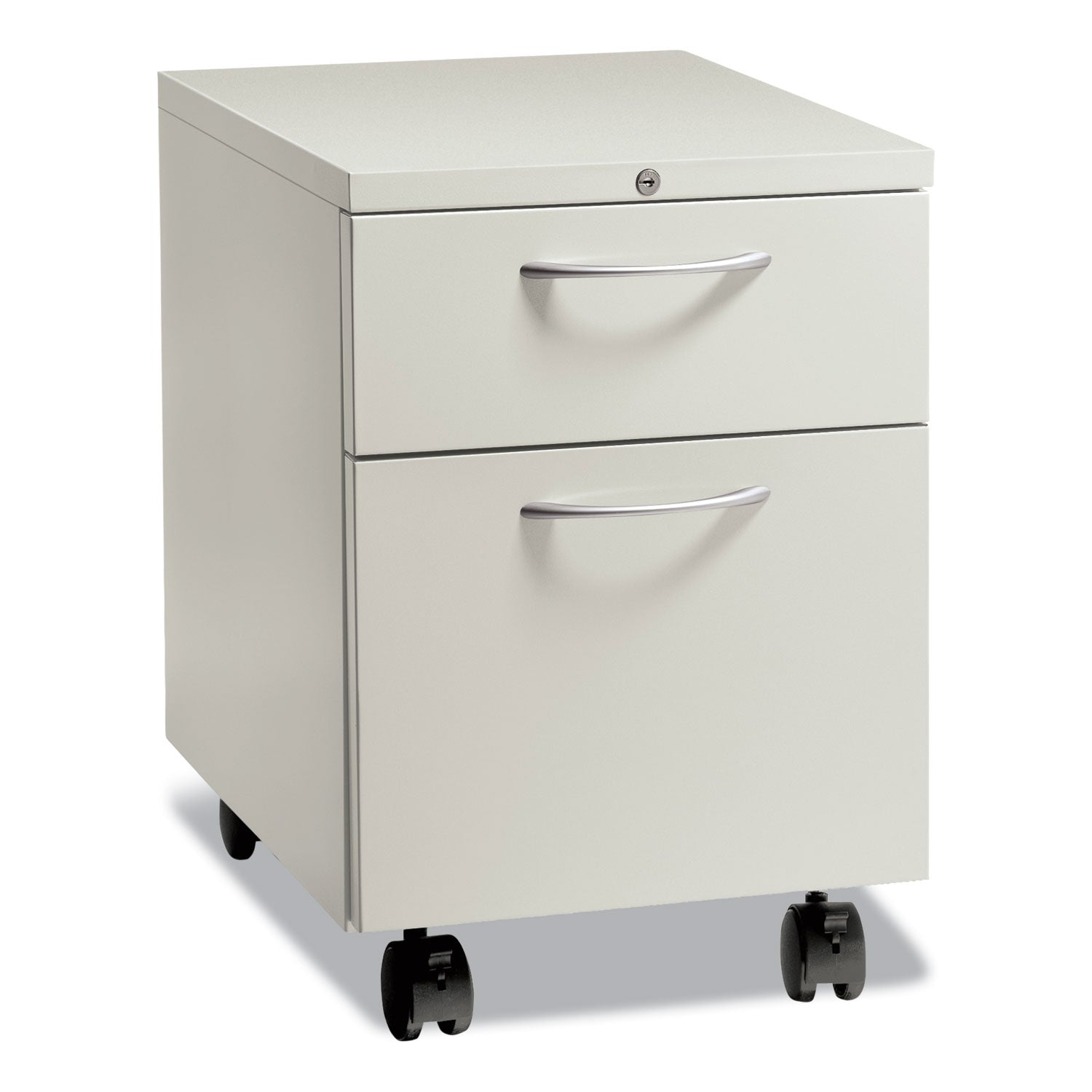 Flagship Mobile Pedestal, Left or Right, 2-Drawer: Box/File, Letter, Loft, 15 x 22.88 x 22