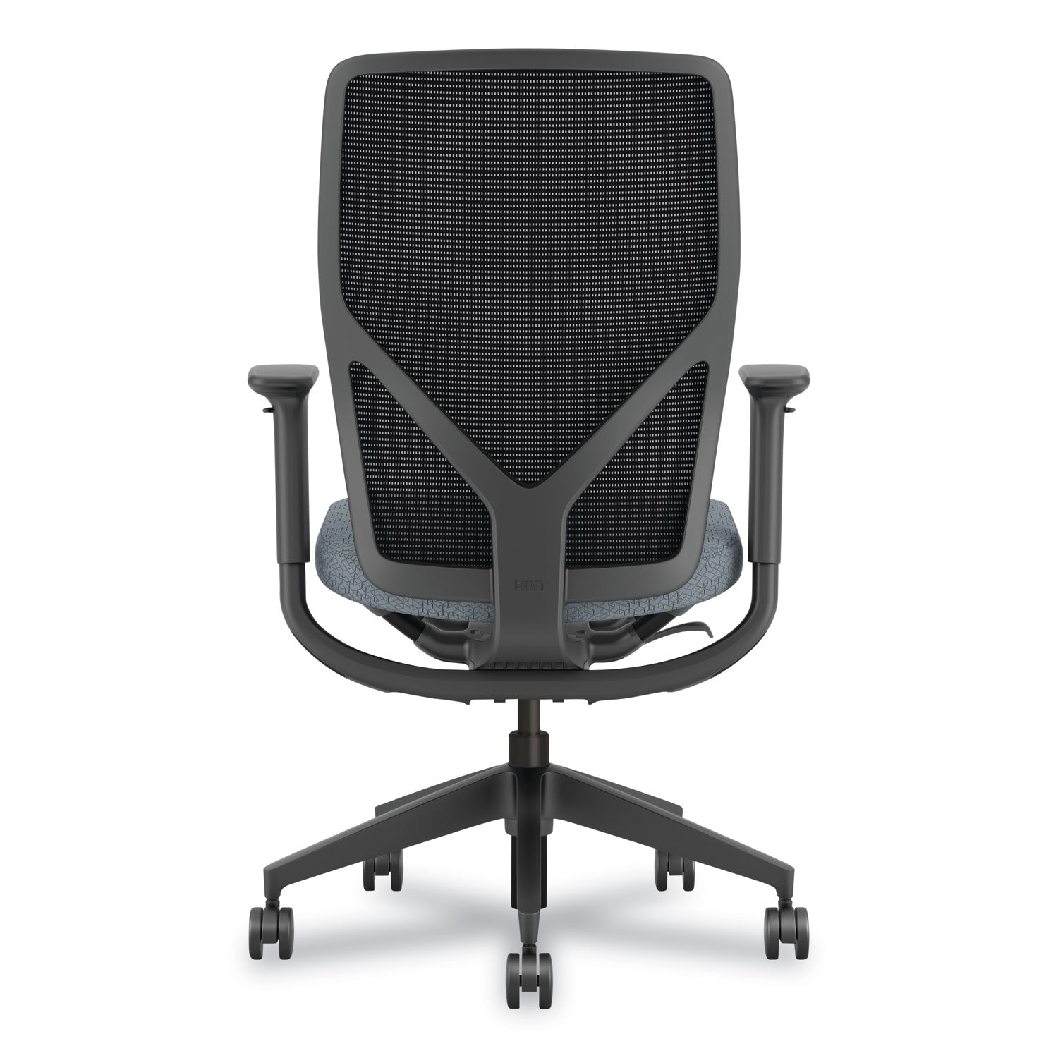 HON® Flexion Mesh Back Task Chair, Supports Up to 300 lb, 14.81" to 19.7" Seat Height, Black/Basalt